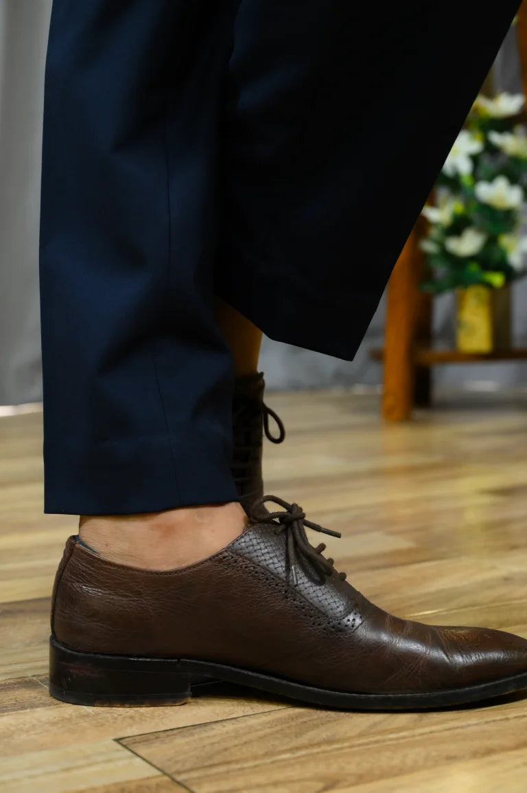 Navy Blue Dress Pant - Sprucity