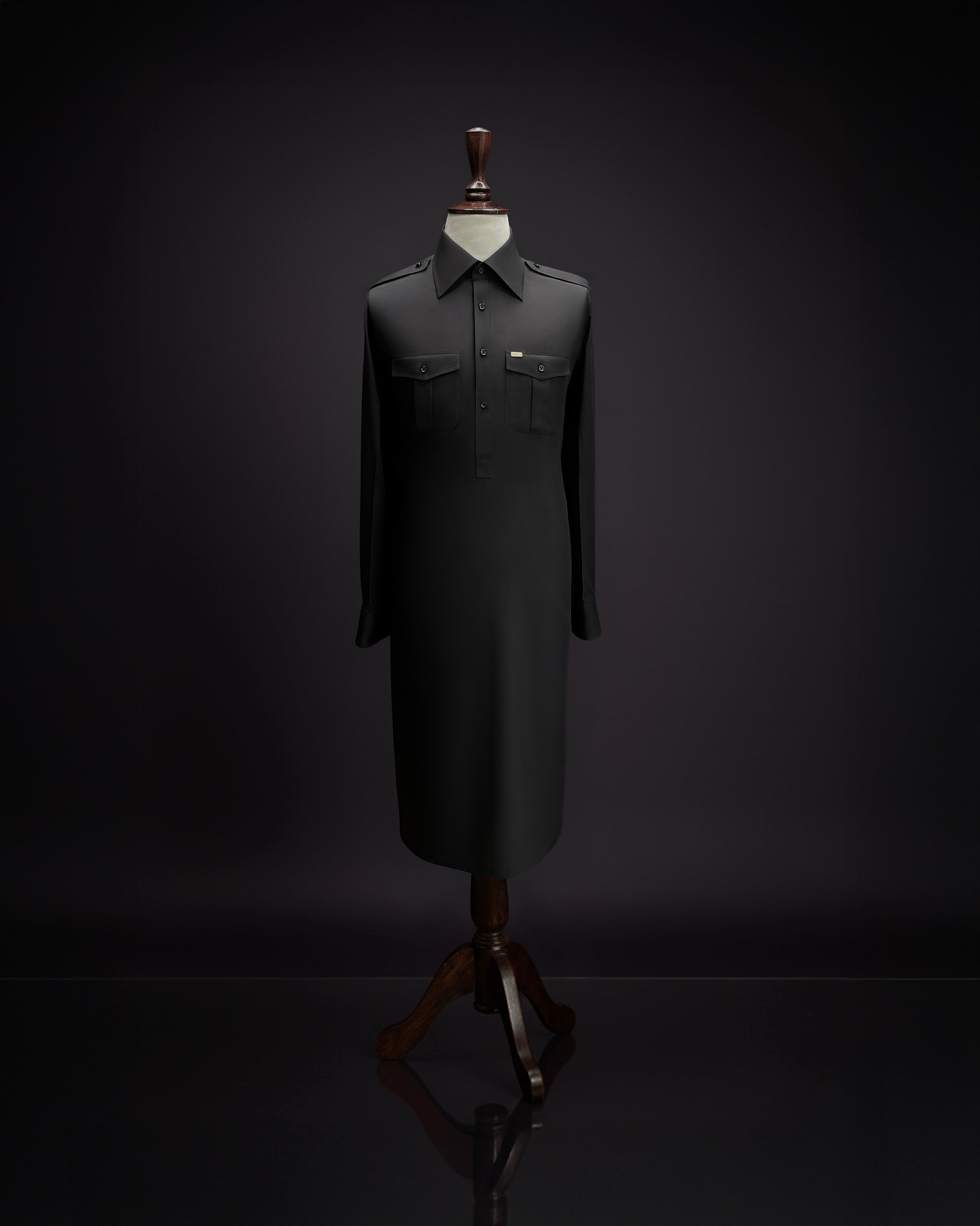 Midnight Aubergine Custom Shalwar Kameez