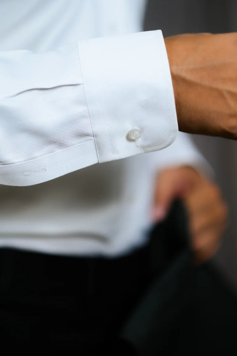 White Formal Shirt - Sprucity