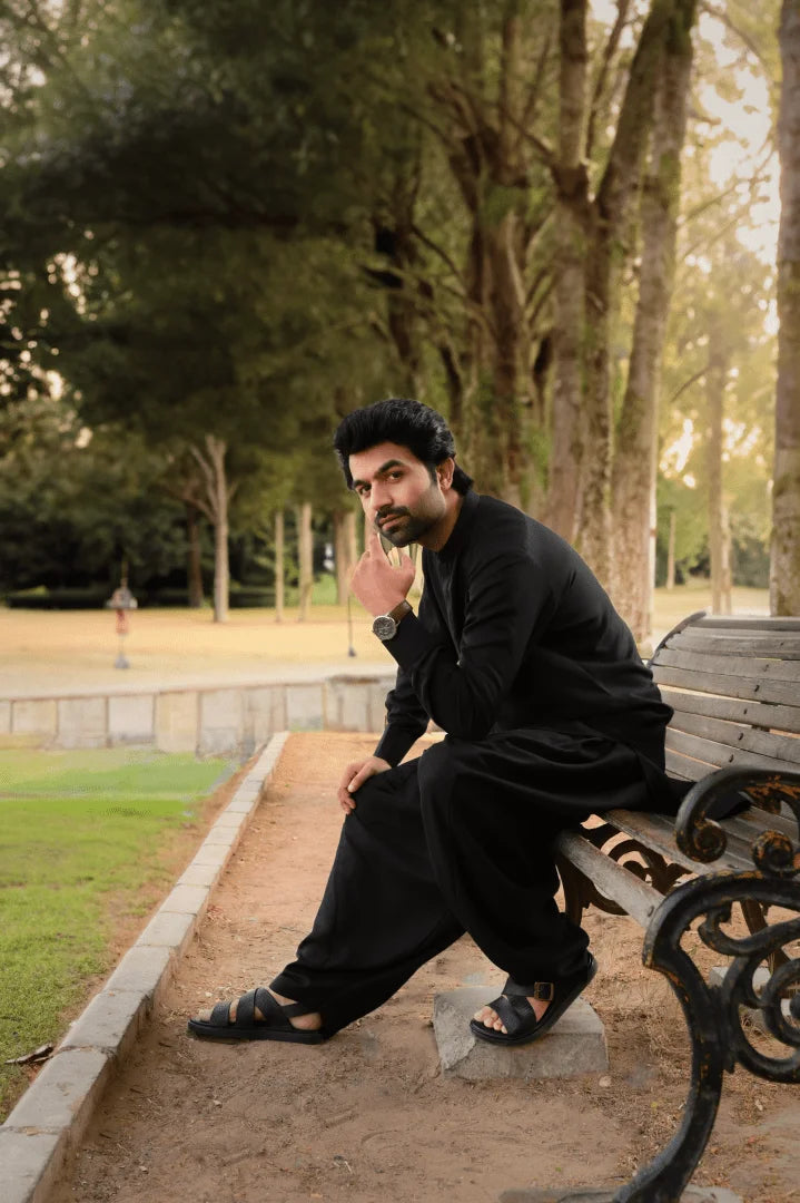 Irish Linen Shalwar Kameez - Sprucity