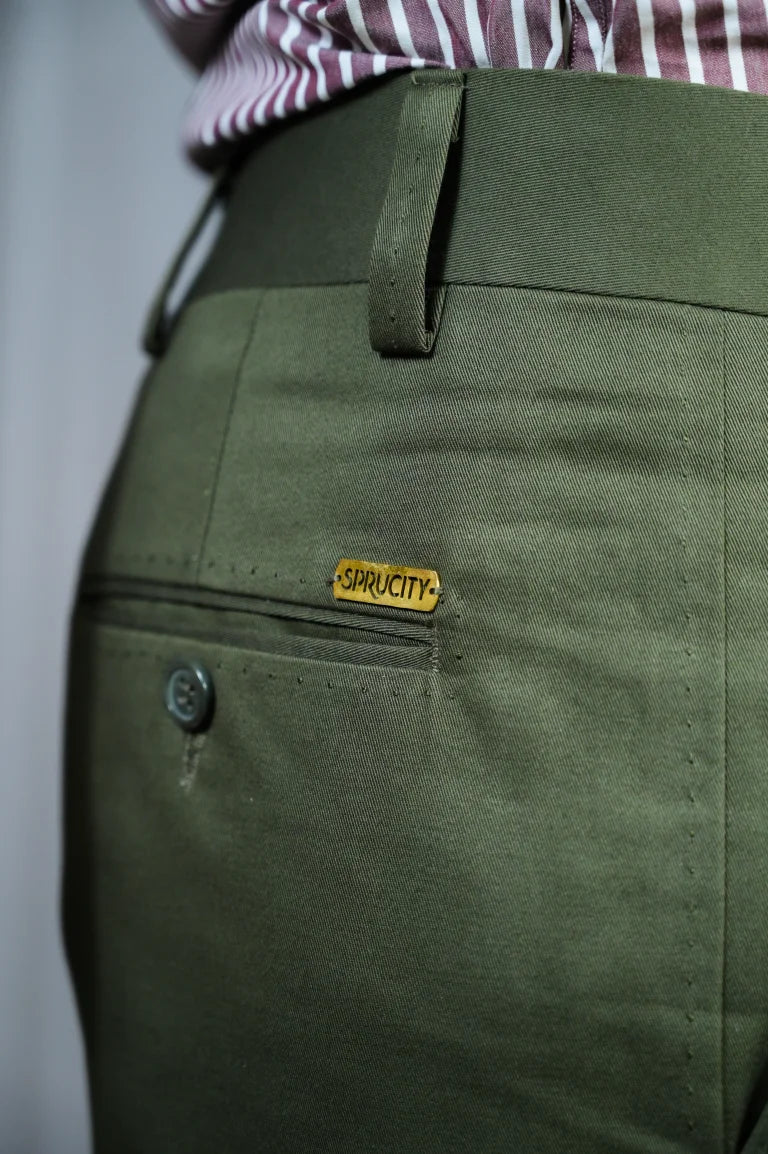 Green Dress Pant - Sprucity
