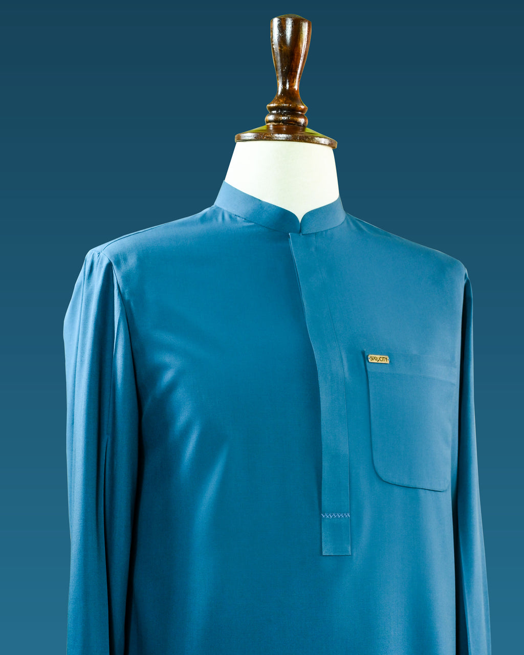 Majestic Blue Shalwar Kameez - Sprucity