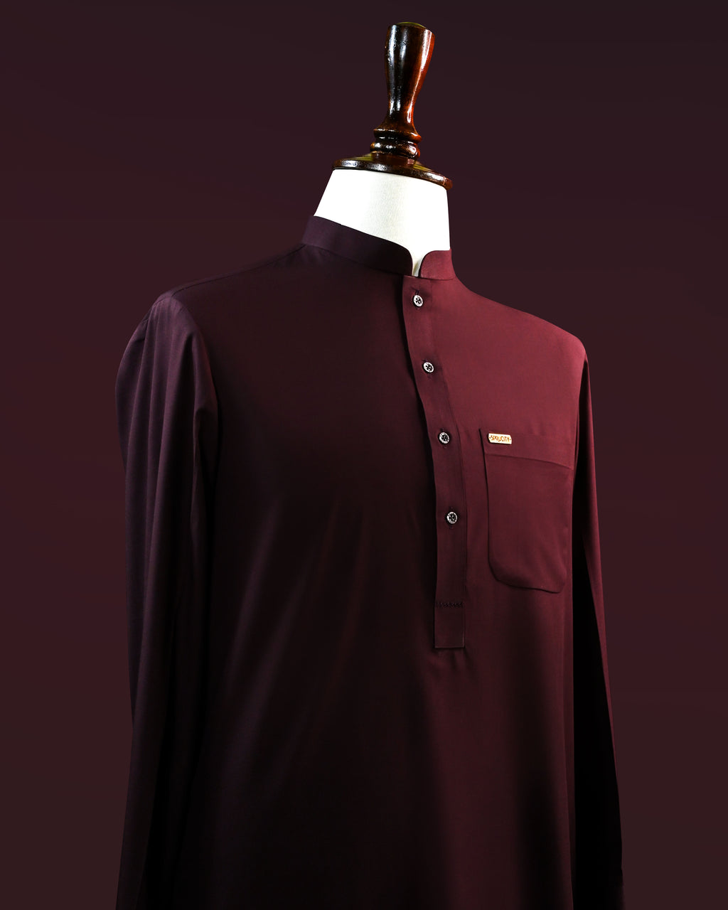 Royal Burgundy Shalwar Kameez - Sprucity