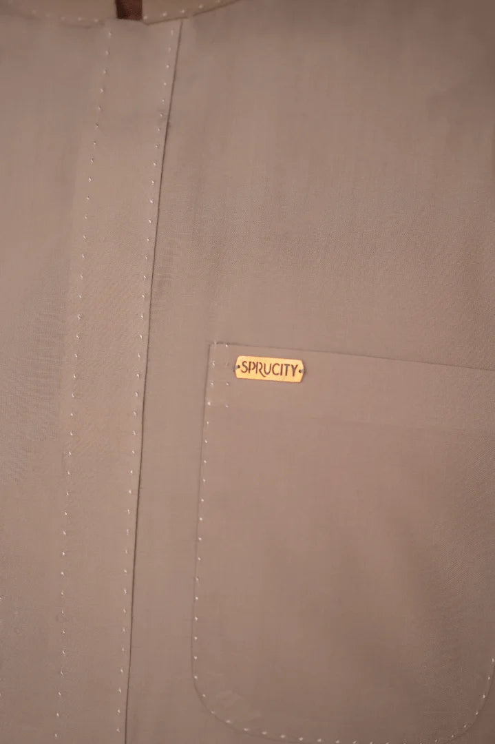 Royal Beige Shalwar Kameez - Sprucity