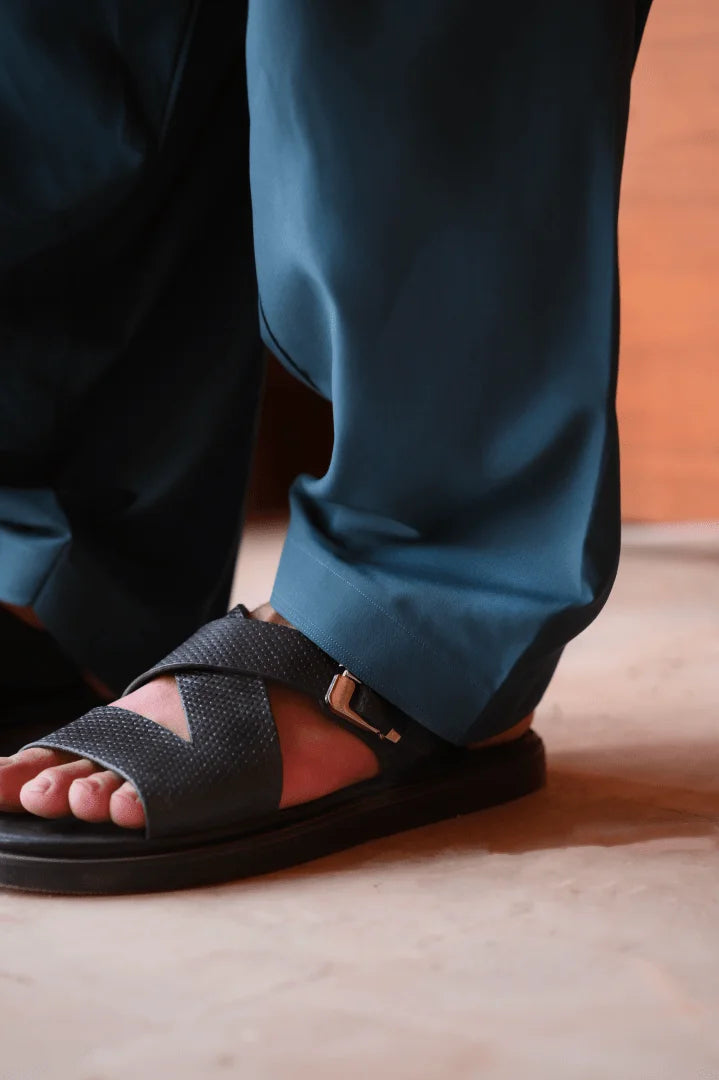 Majestic Blue Shalwar Kameez - Sprucity