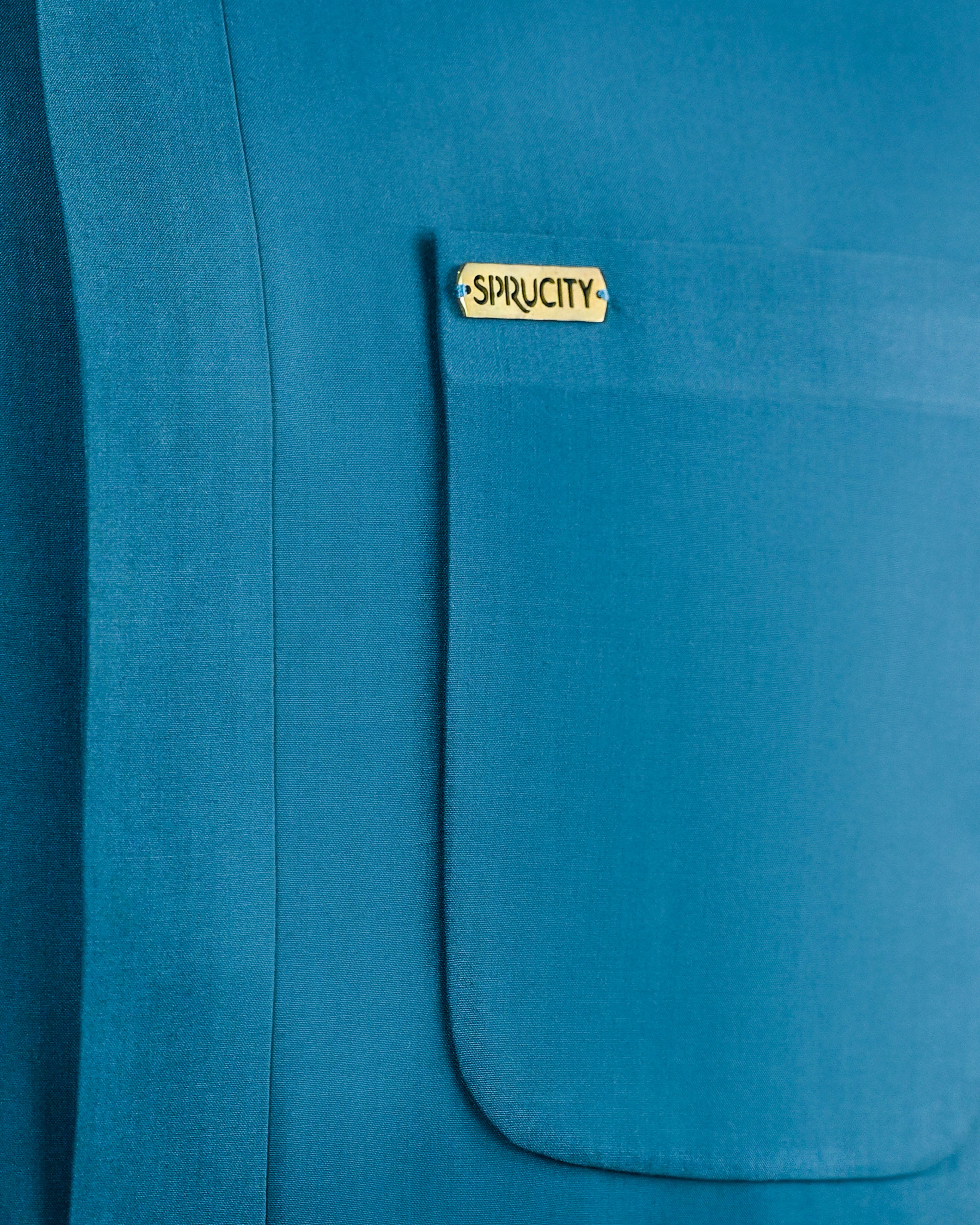 Majestic Blue Shalwar Kameez - Sprucity