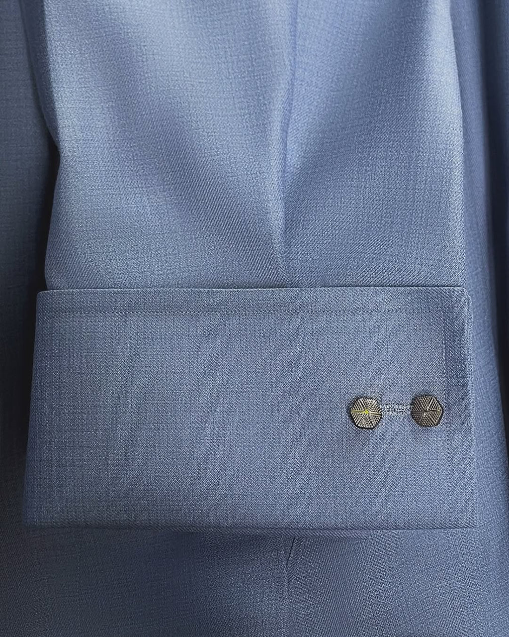 Steel Blue Kameez Shalwar for Mens – With Suiting Fabric - Sprucity