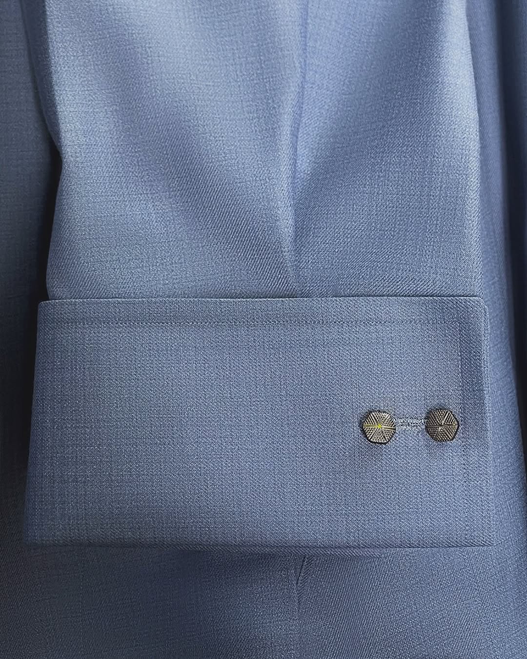 Steel Blue Kameez Shalwar for Mens – With Suiting Fabric - Sprucity