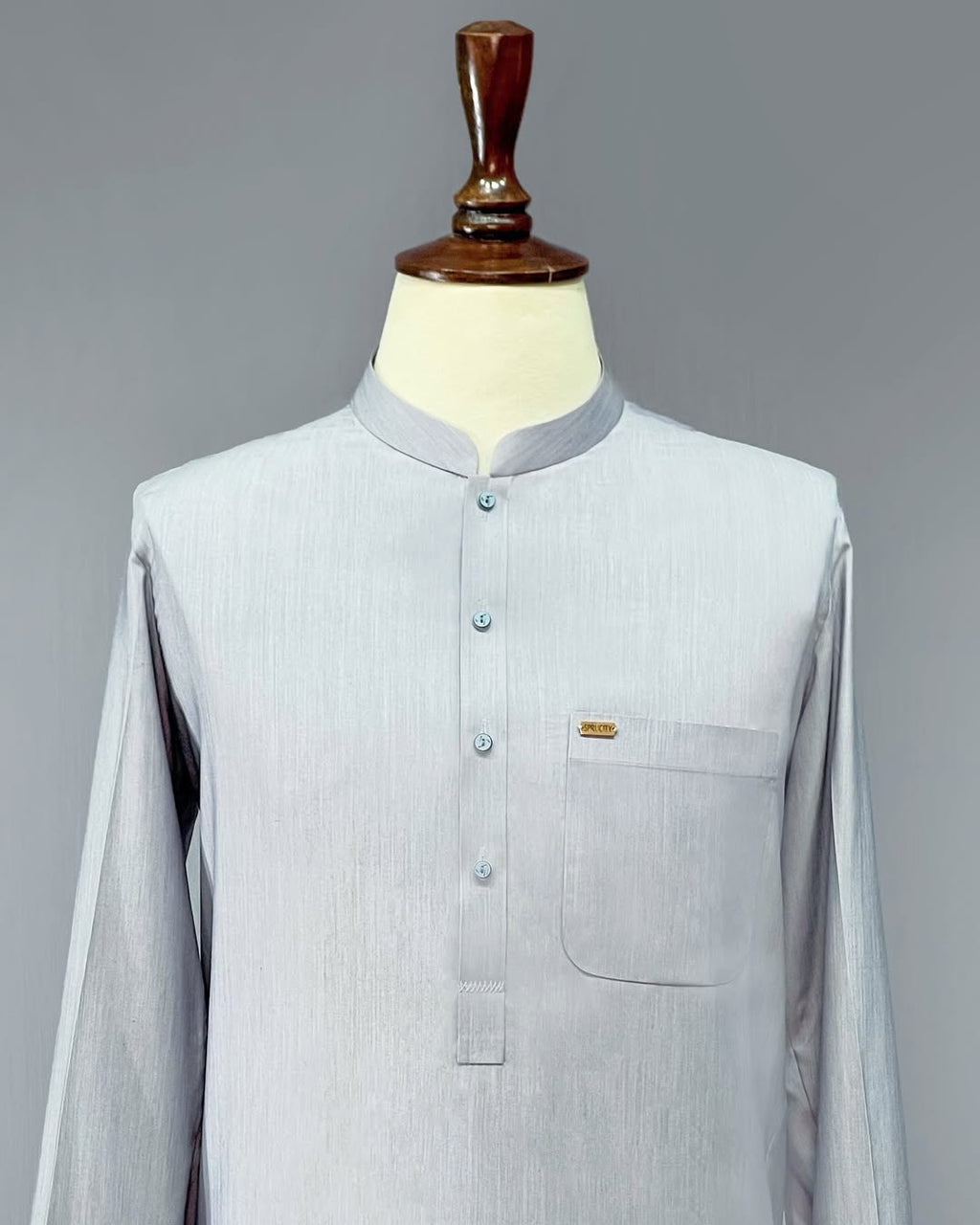 Classic Grey Shalwar Kameez - Sprucity