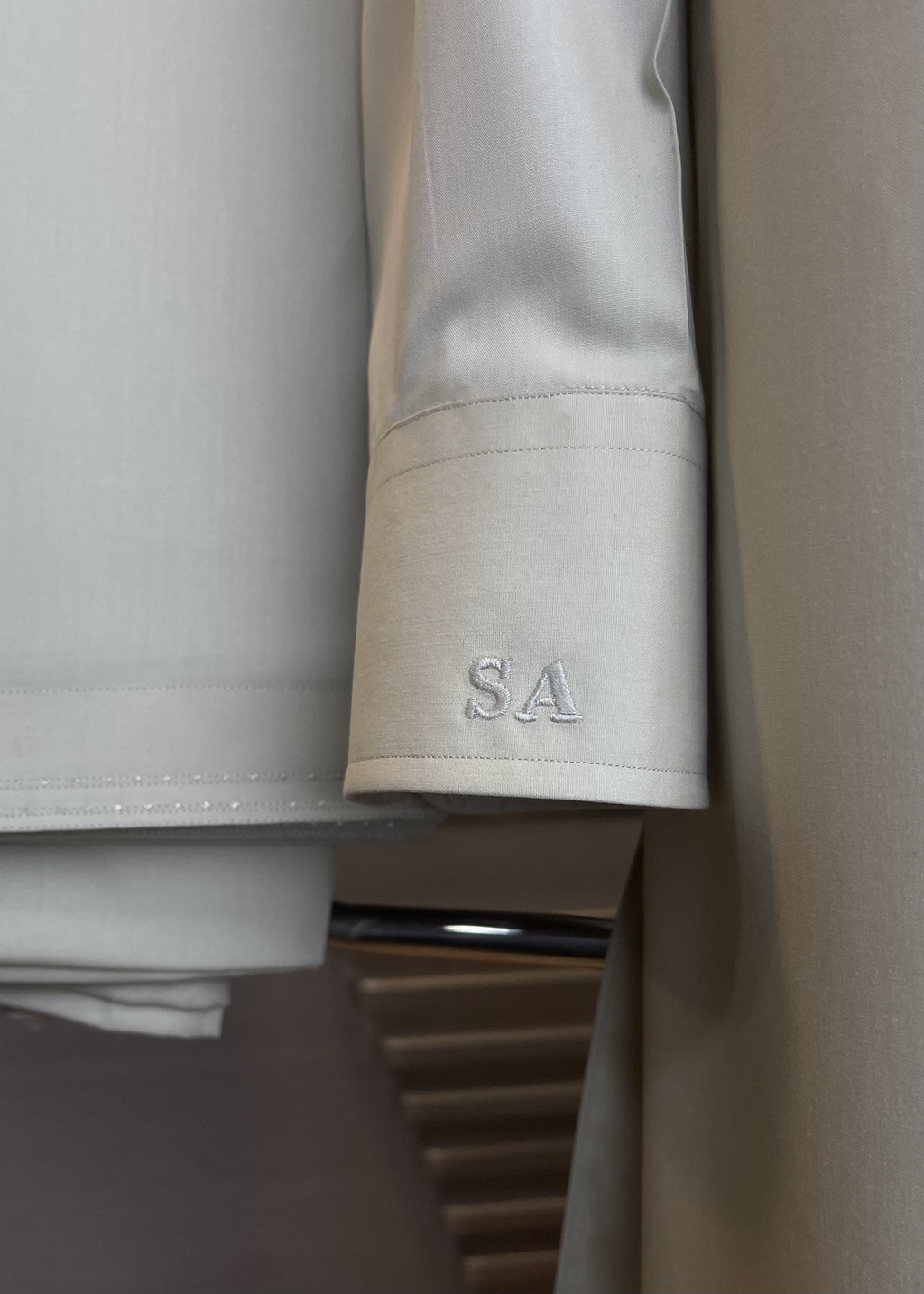 Ivory Elegance Wash & Wear Kameez Shalwar