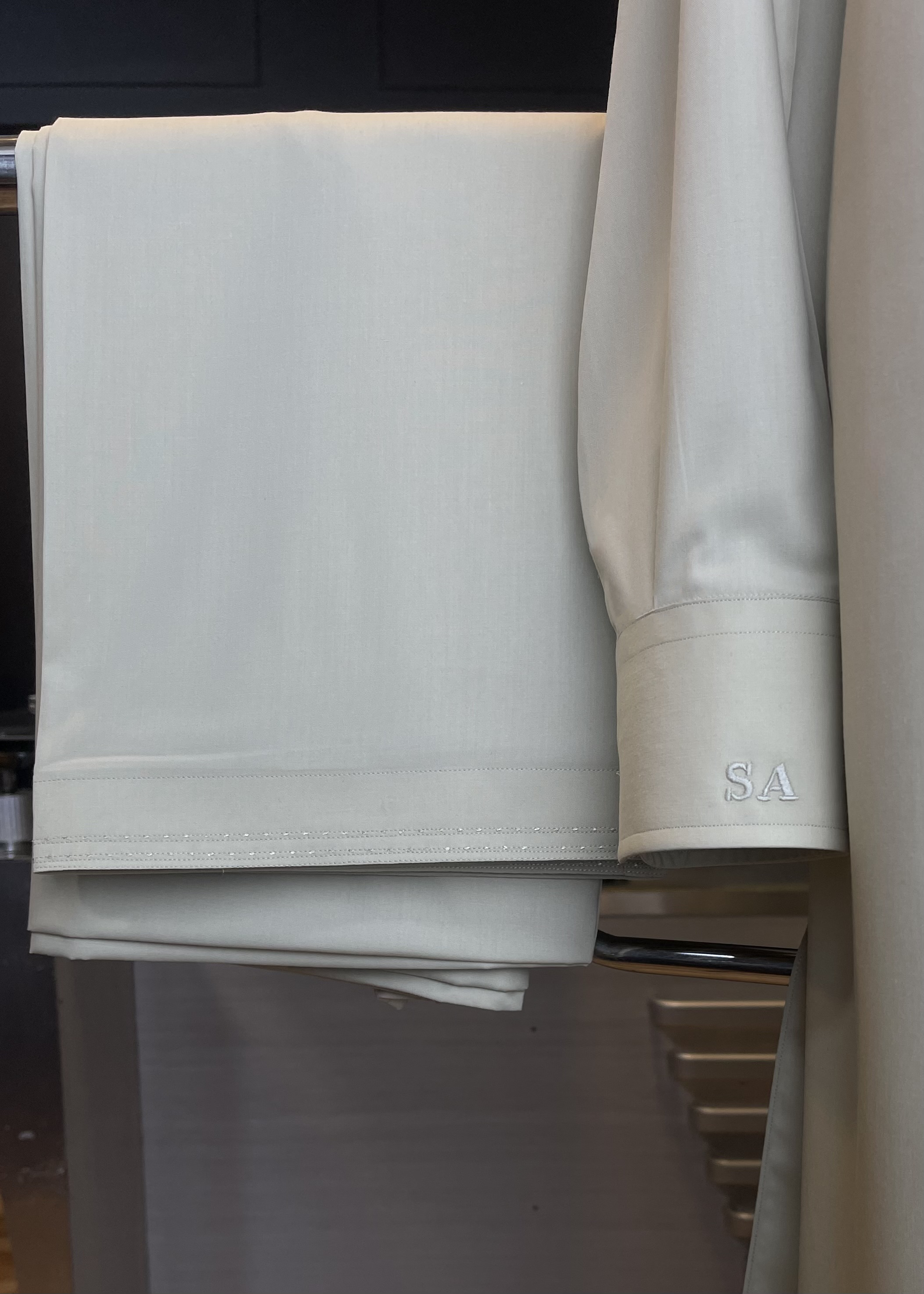 Ivory Elegance Wash & Wear Kameez Shalwar