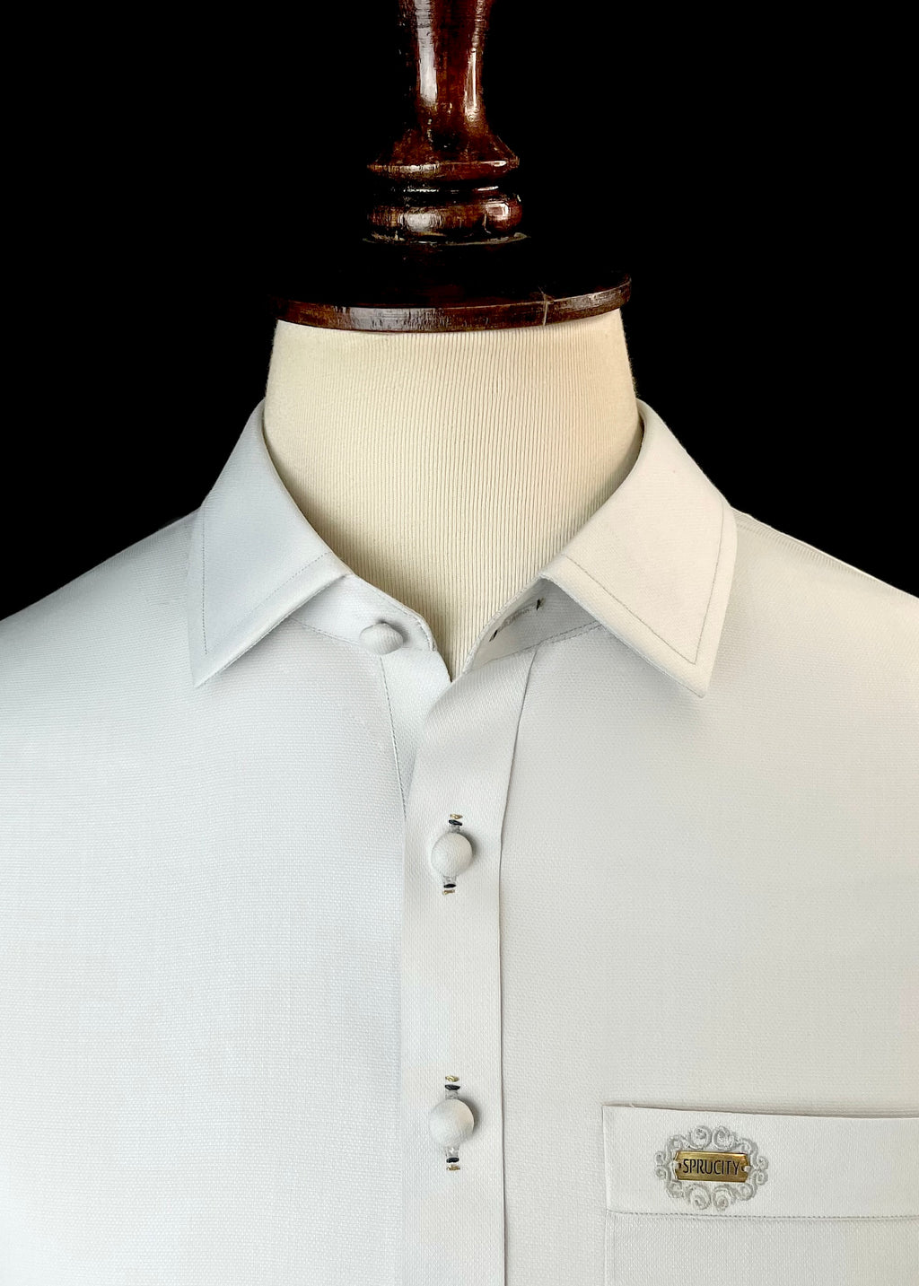 Silver Shalwar Kameez (Wash & Wear)