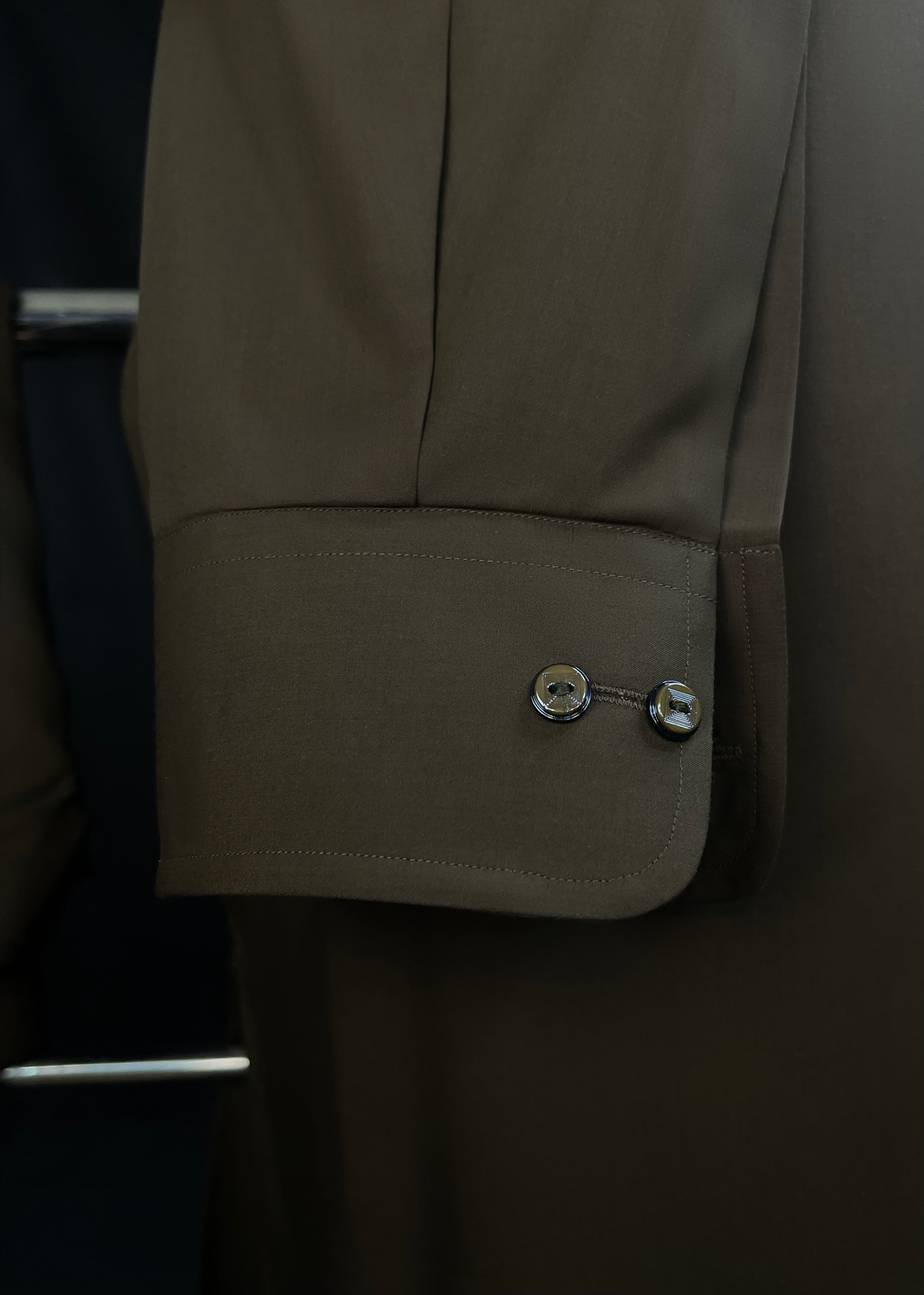 Mocha Brown Shalwar Kameez (Wash & Wear)