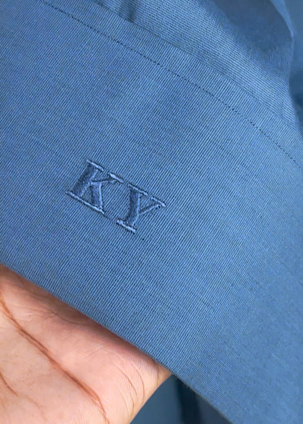 Serene Azure Shalwar Kameez (Wash & Wear)