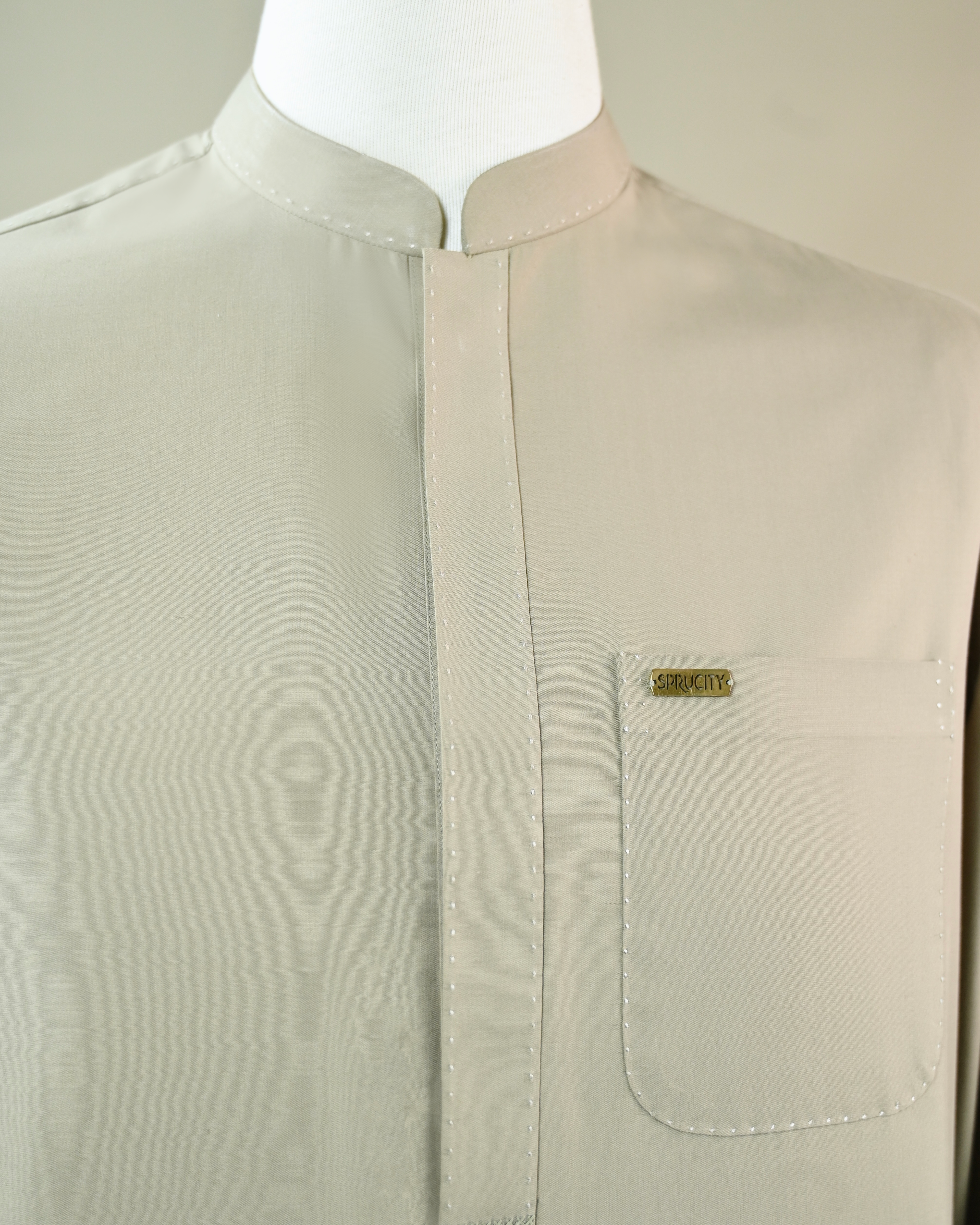 Royal Beige Shalwar Kameez - Sprucity