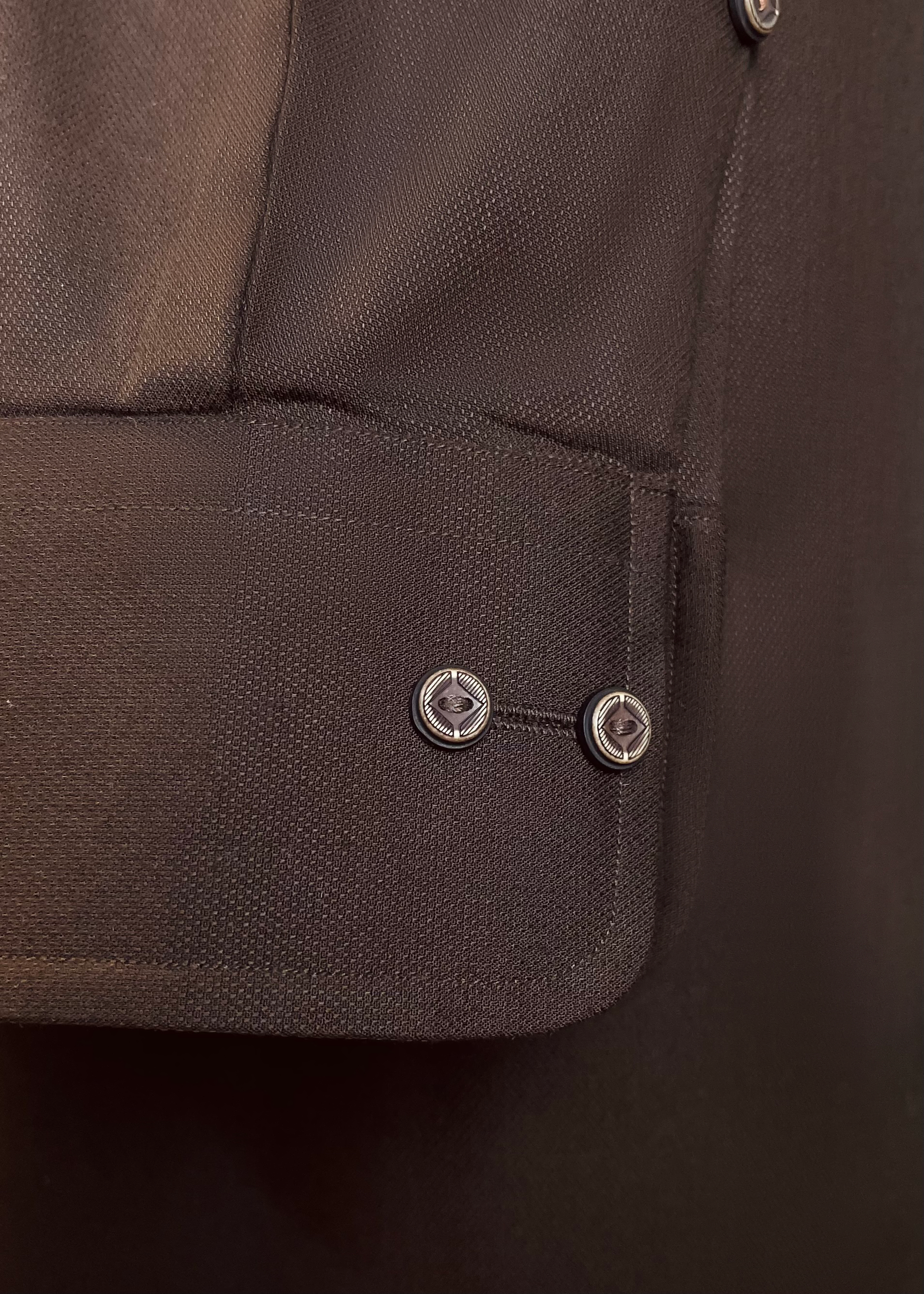 Classic Brown Shalwar kameez With Matching Waistcoat In Premium Wash & Wear Fabric