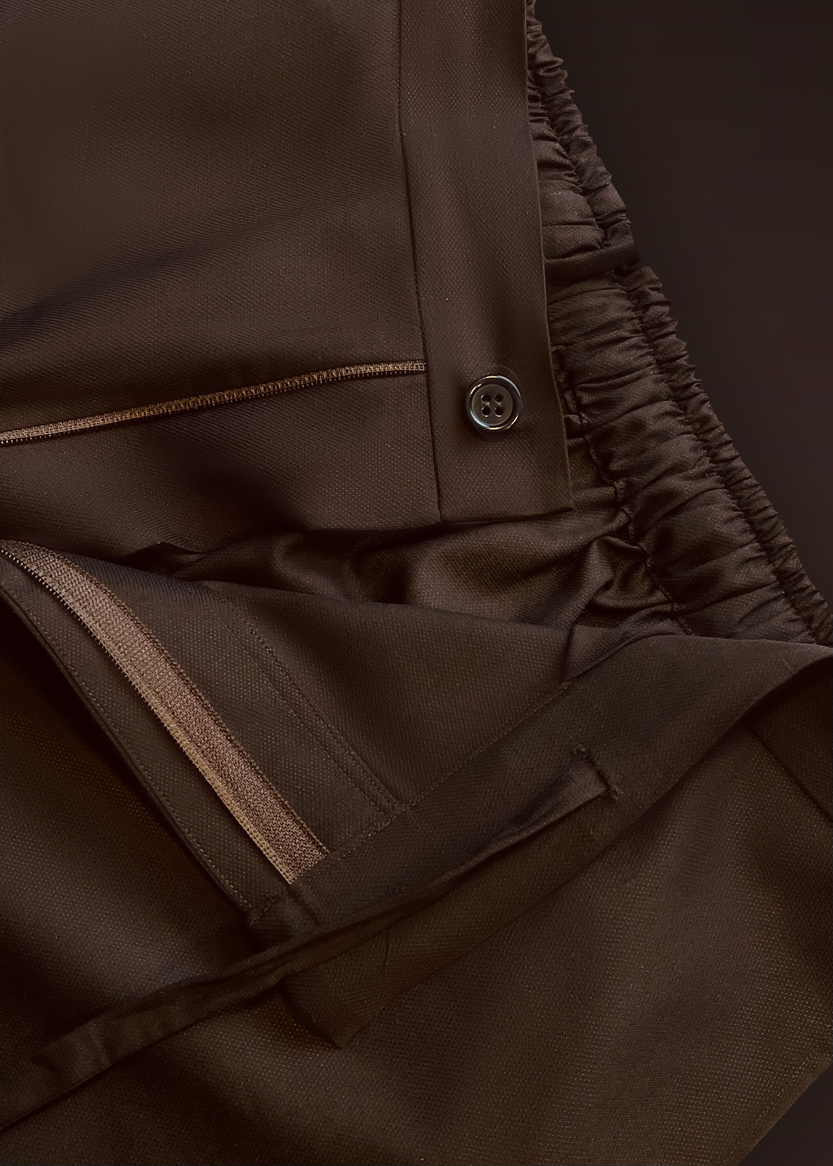 Classic Brown Shalwar kameez With Matching Waistcoat In Premium Wash & Wear Fabric