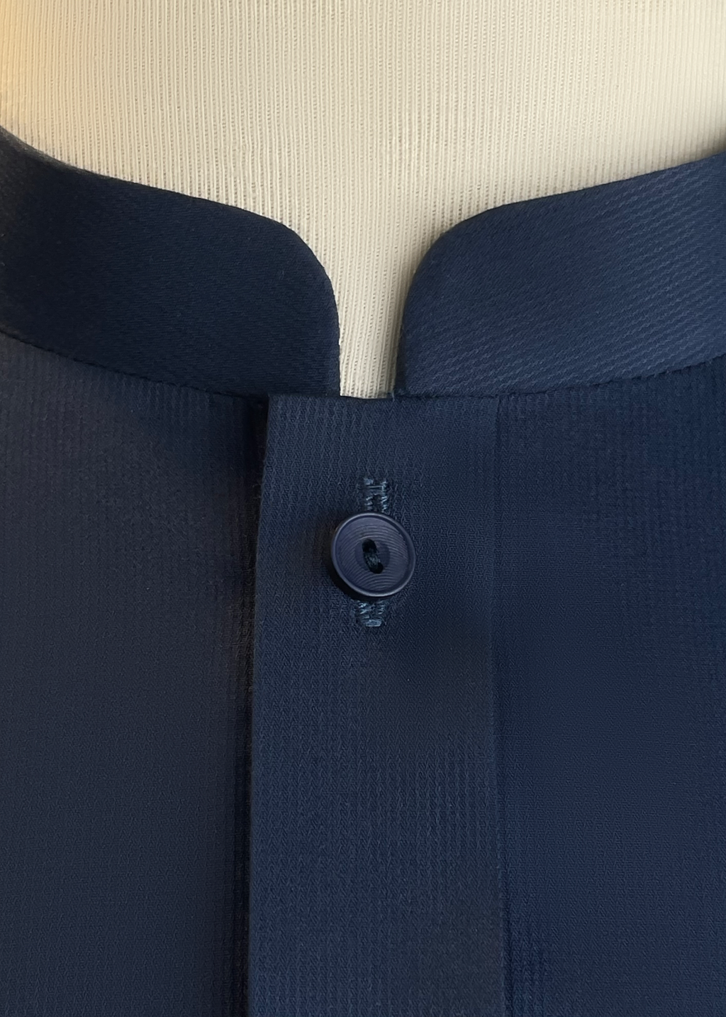 Navy Blue Shalwar Kameez In Imported Italian Cotton