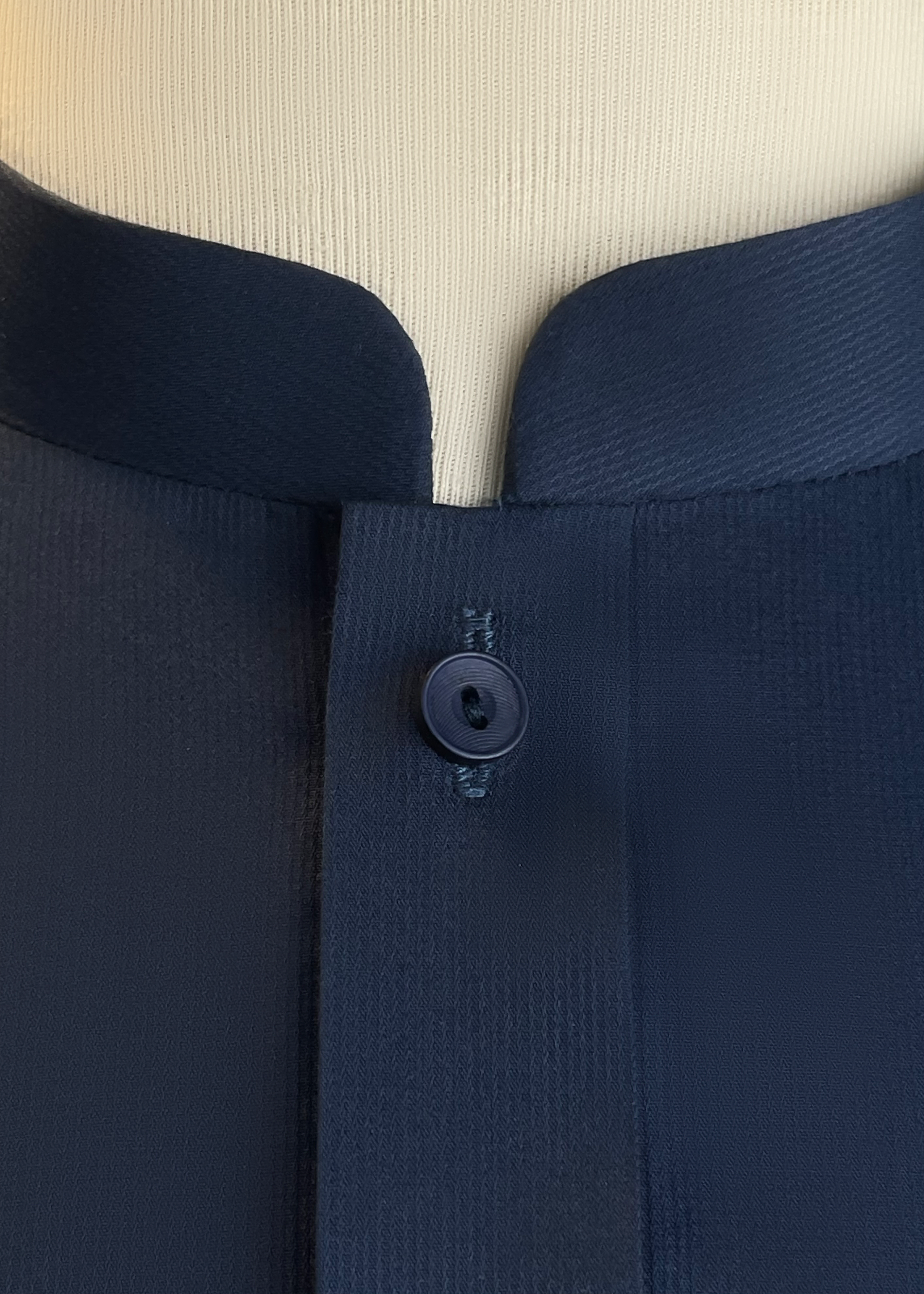 Navy Blue Shalwar Kameez In Imported Italian Cotton