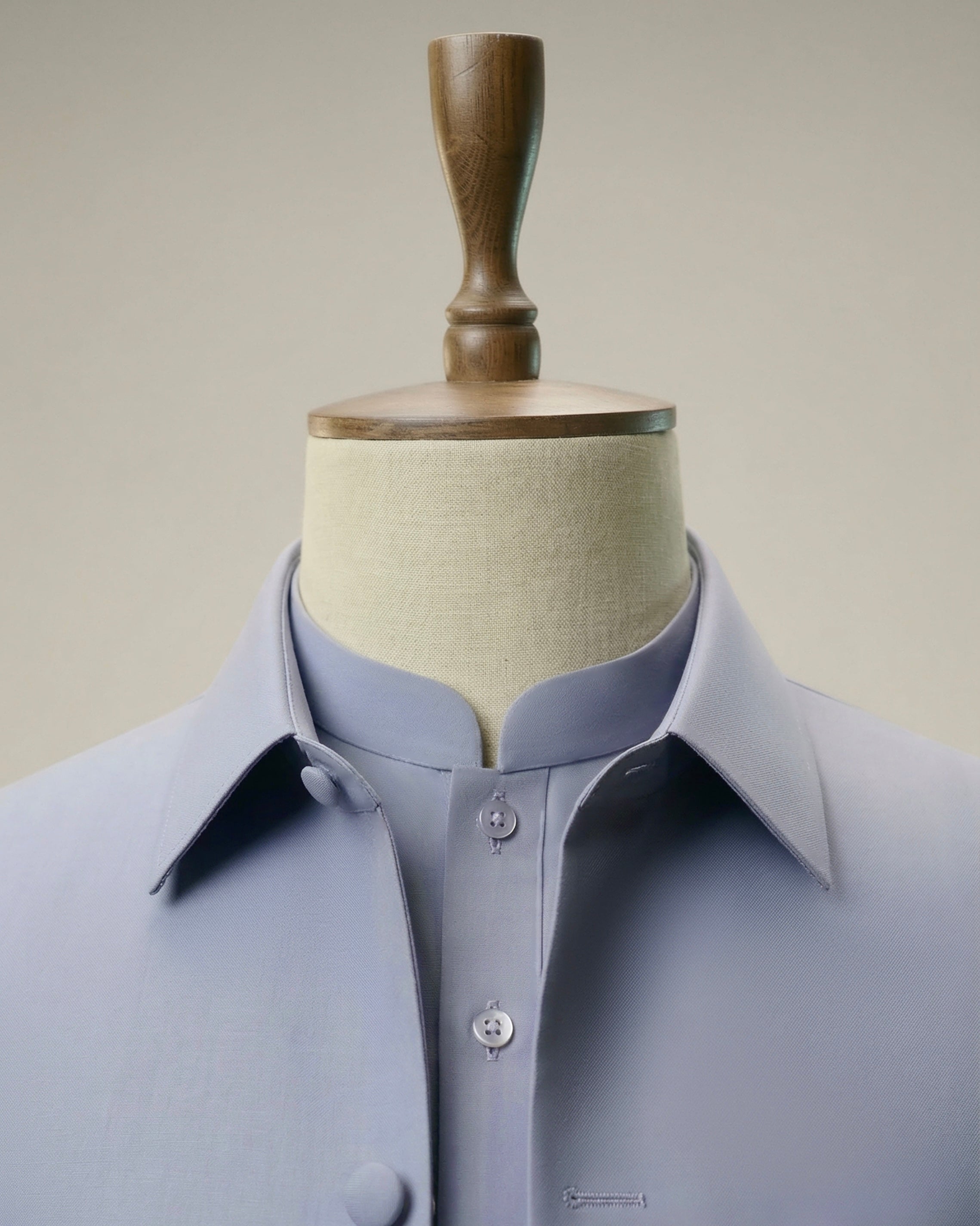 Glacier Grey Shalwar Kameez with Matching Structured Waistcoat