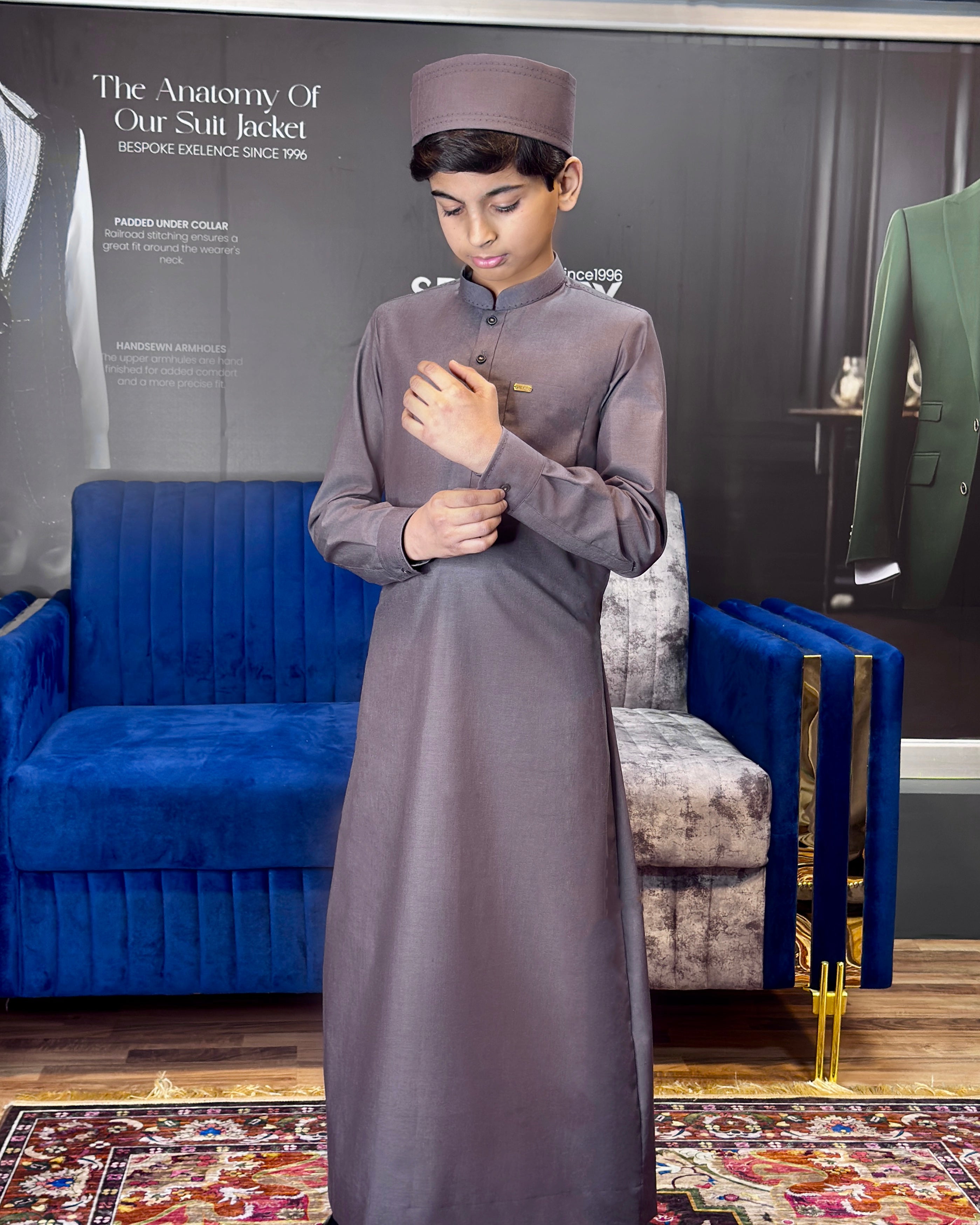 Cotton Jubba Father-Son Set - Sprucity