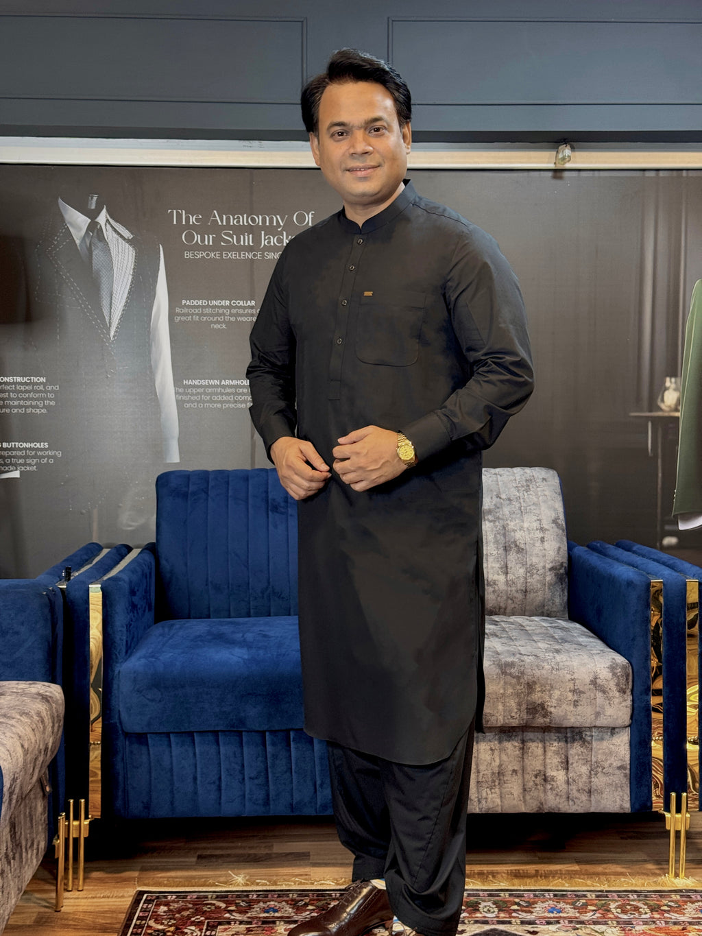 Classic Black Shalwar Kameez - Sprucity