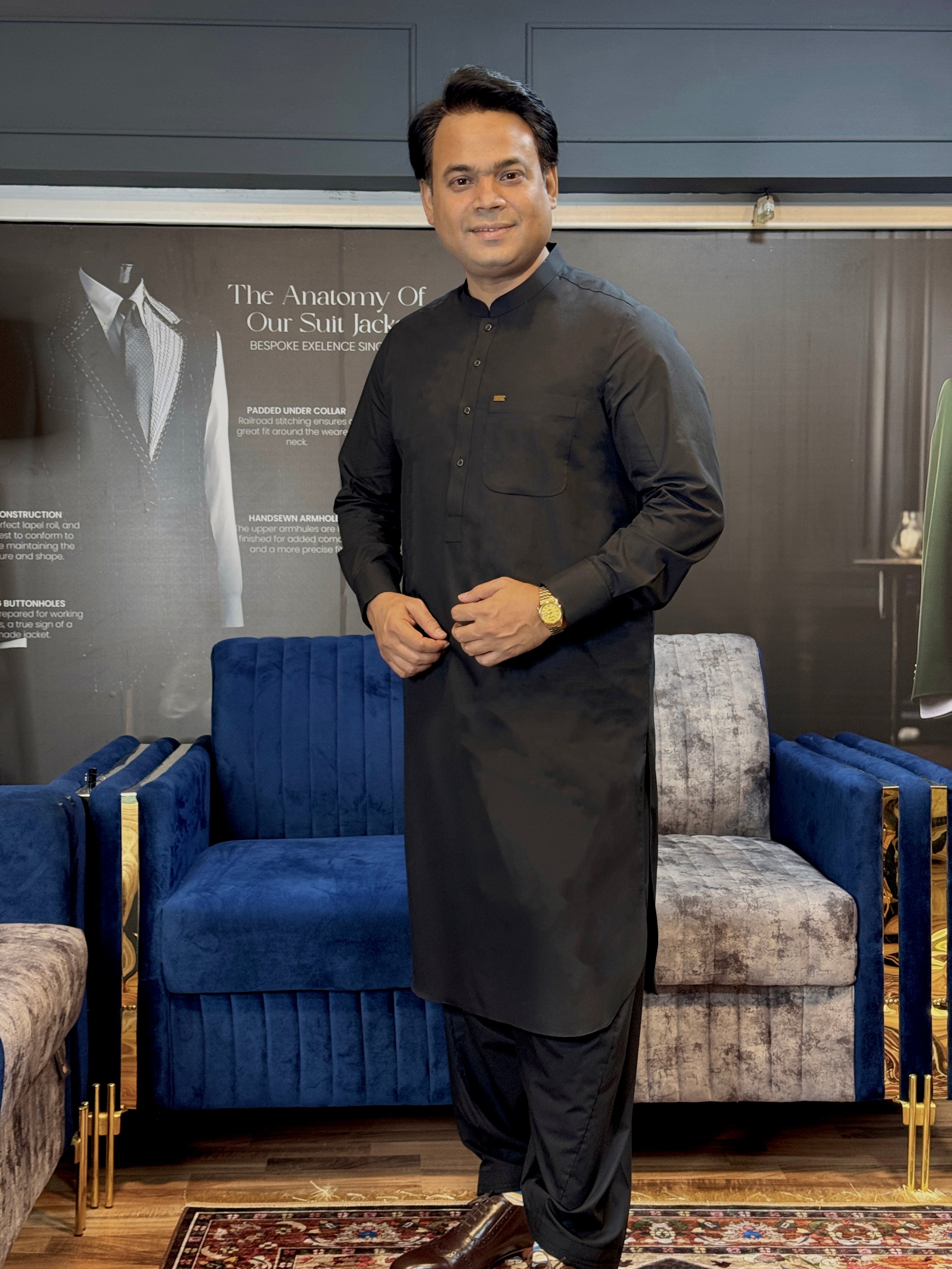 Classic Black Shalwar Kameez - Sprucity