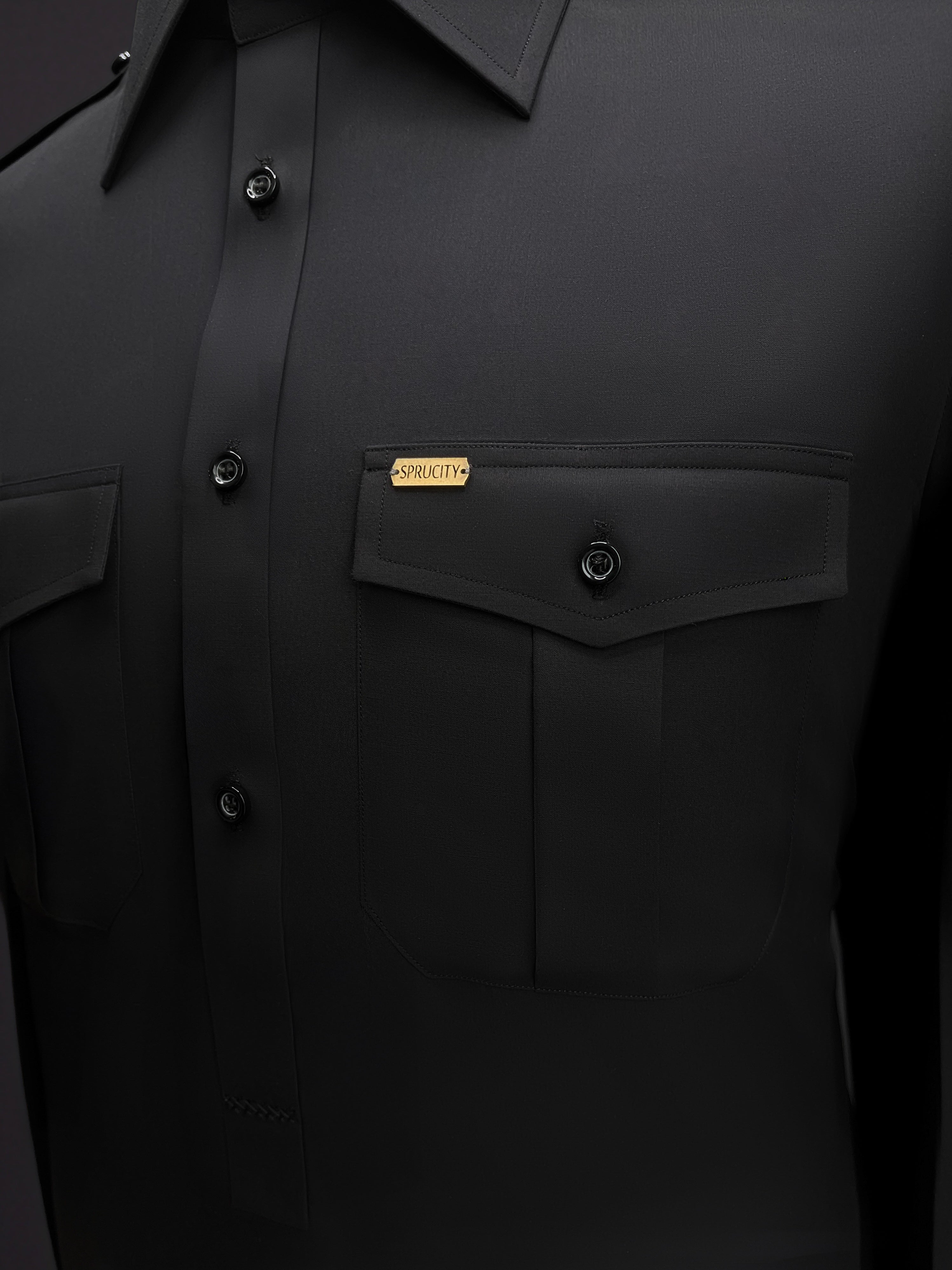 Midnight Aubergine Custom Shalwar Kameez (Wash & Wear)