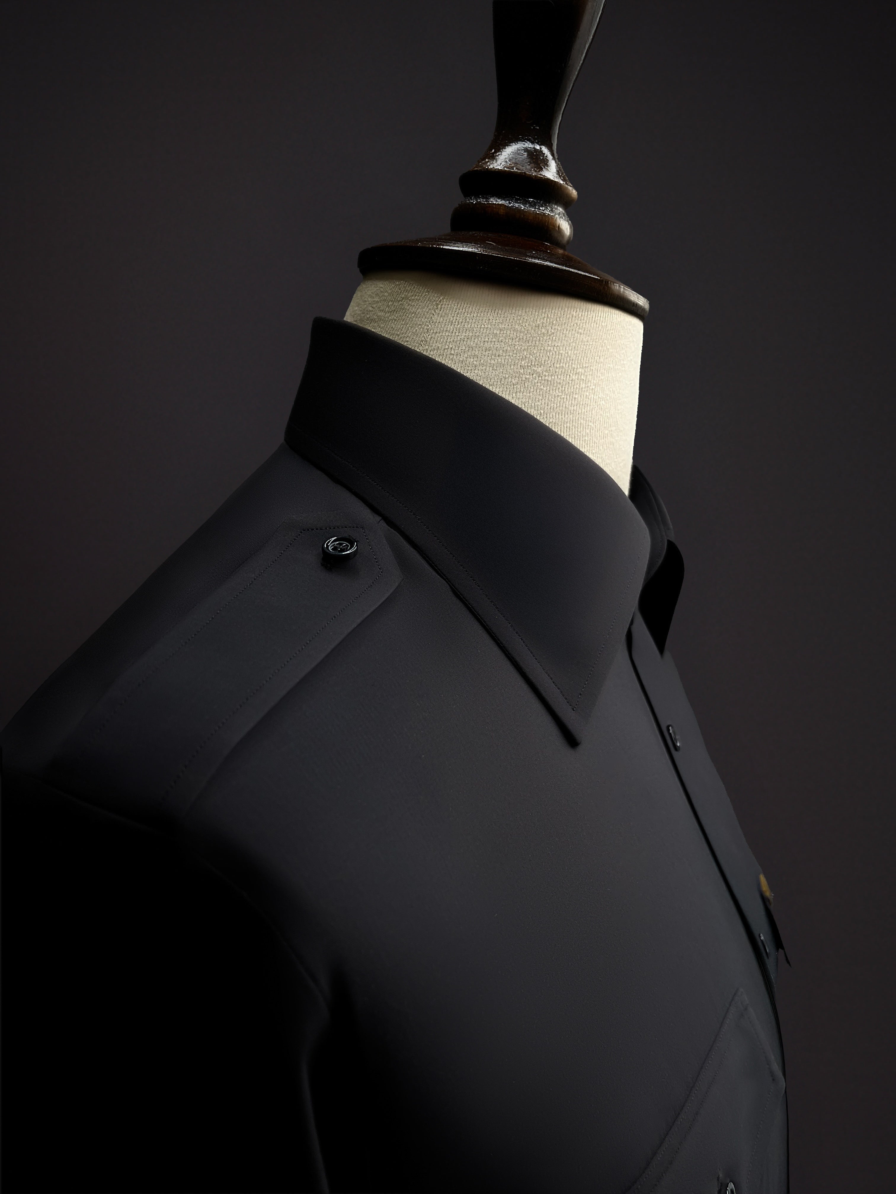 Midnight Aubergine Custom Shalwar Kameez (Wash & Wear)