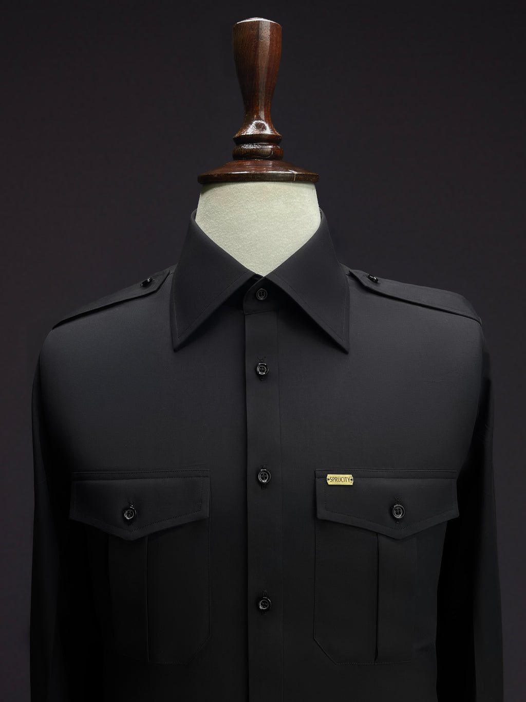 Midnight Aubergine Custom Shalwar Kameez (Wash & Wear)