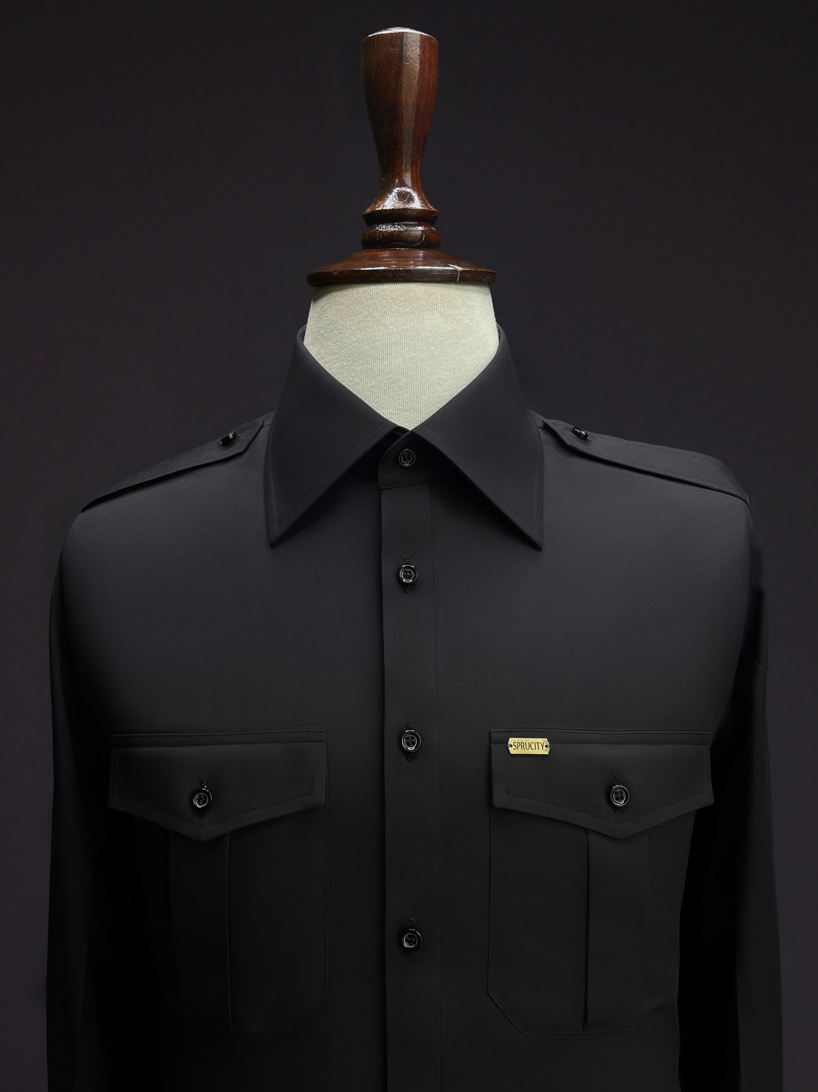 Midnight Aubergine Custom Shalwar Kameez (Wash & Wear)