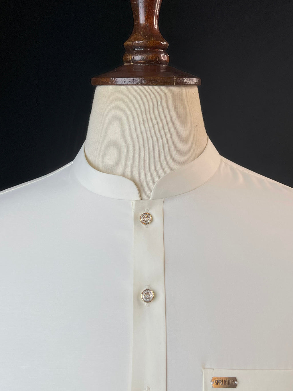 Ivory Glow Shalwar Kameez Wash & Wear (Boski)