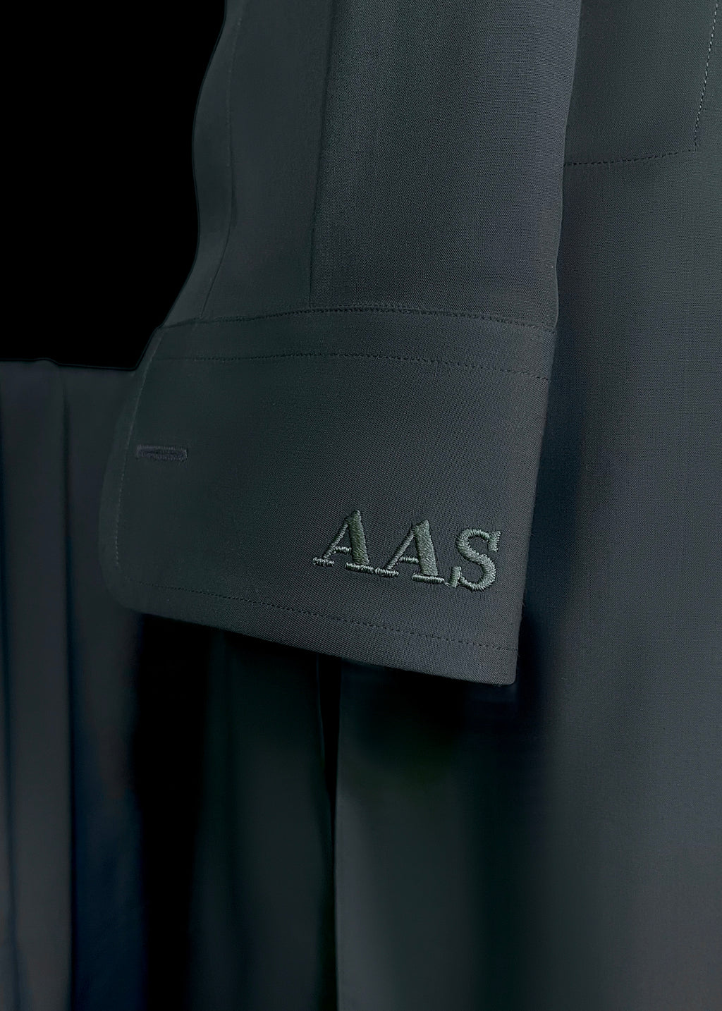 Midnight Slate Blue Shalwar Kameez (Wash & Wear)