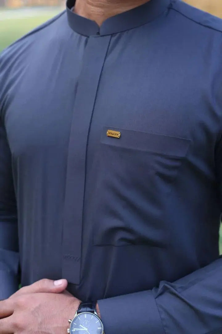 Boski (Wash & Wear) Kameez Shalwar - Sprucity