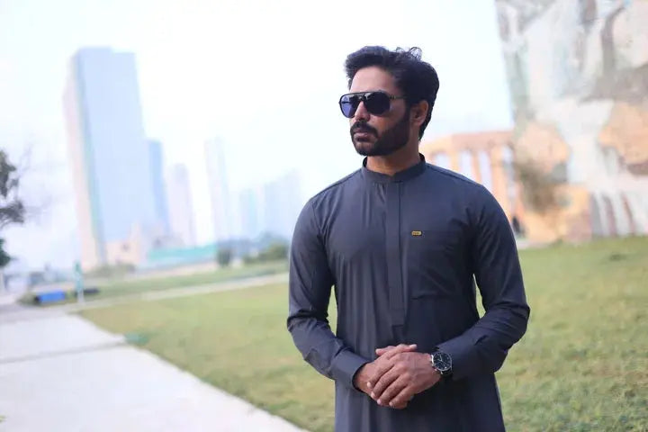 Boski (Wash & Wear) Kameez Shalwar - Sprucity