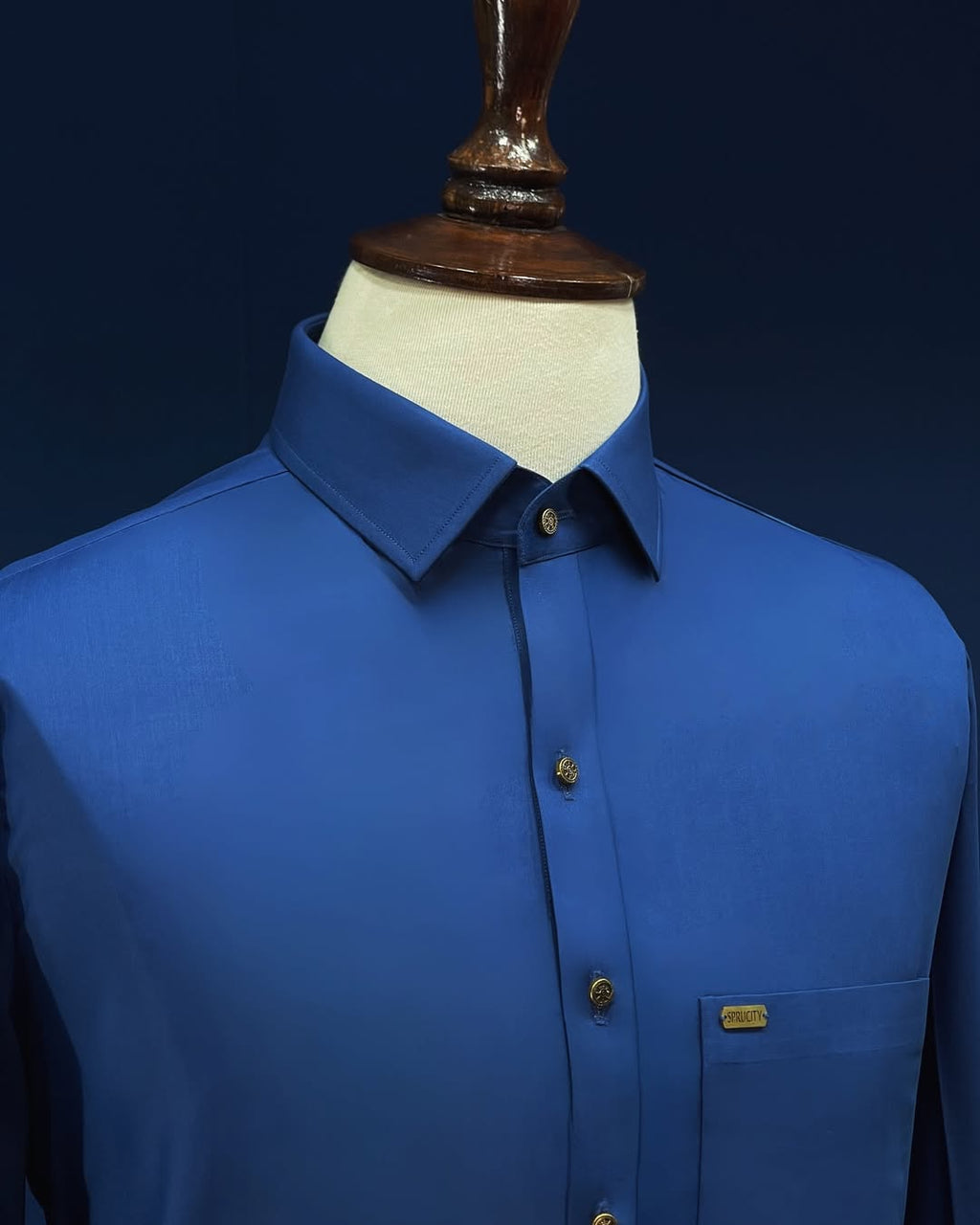 Midnight Blue Kameez Shalwar - Sprucity