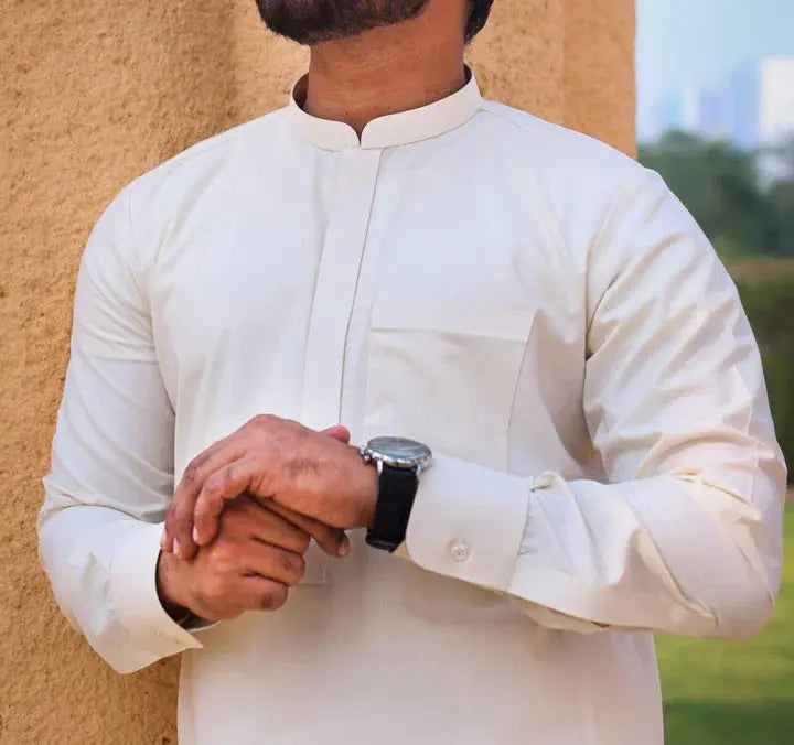 Boski (Wash & Wear) Kameez Shalwar AI-309 - Sprucity