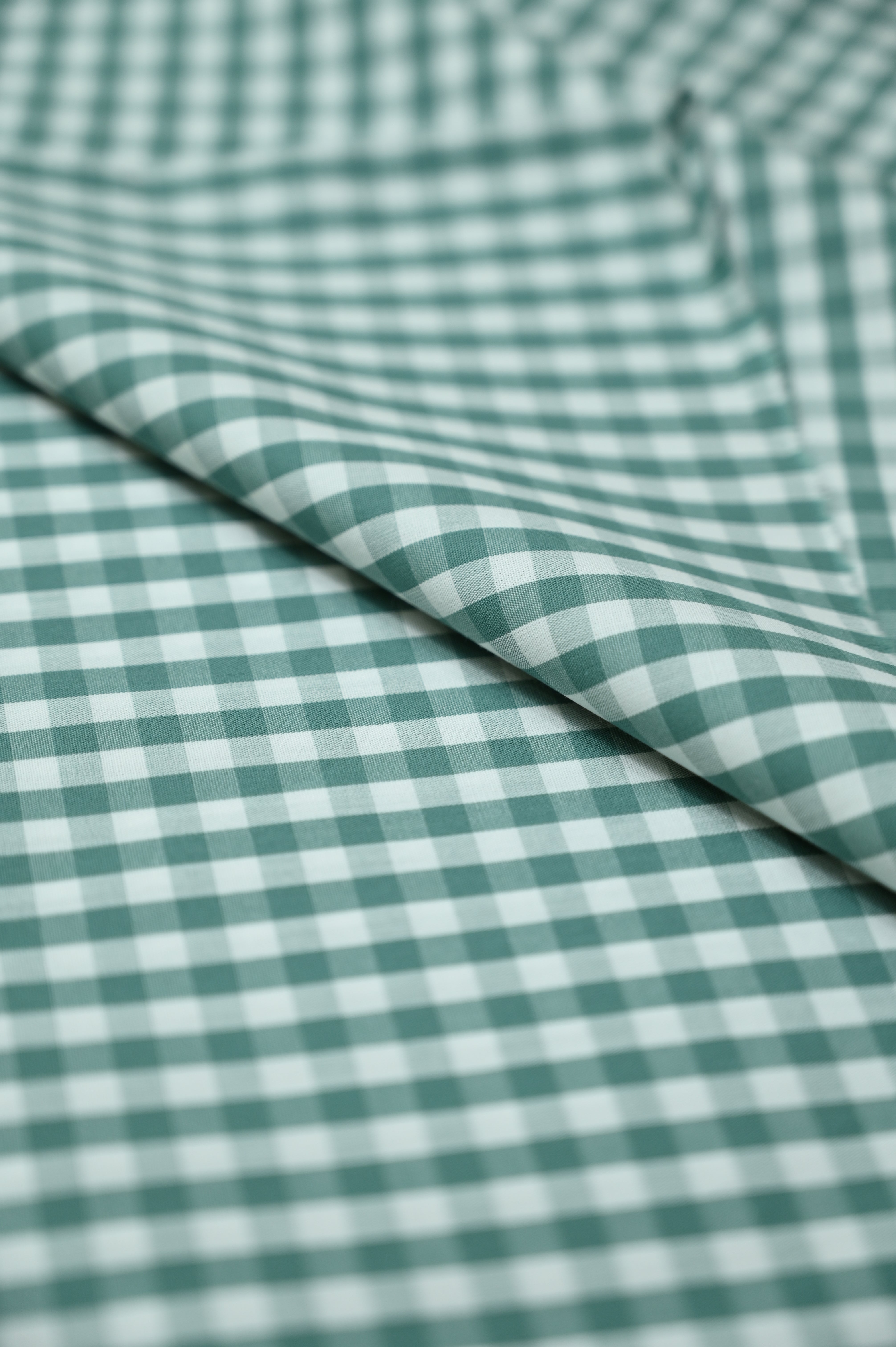 Green Gingham Check