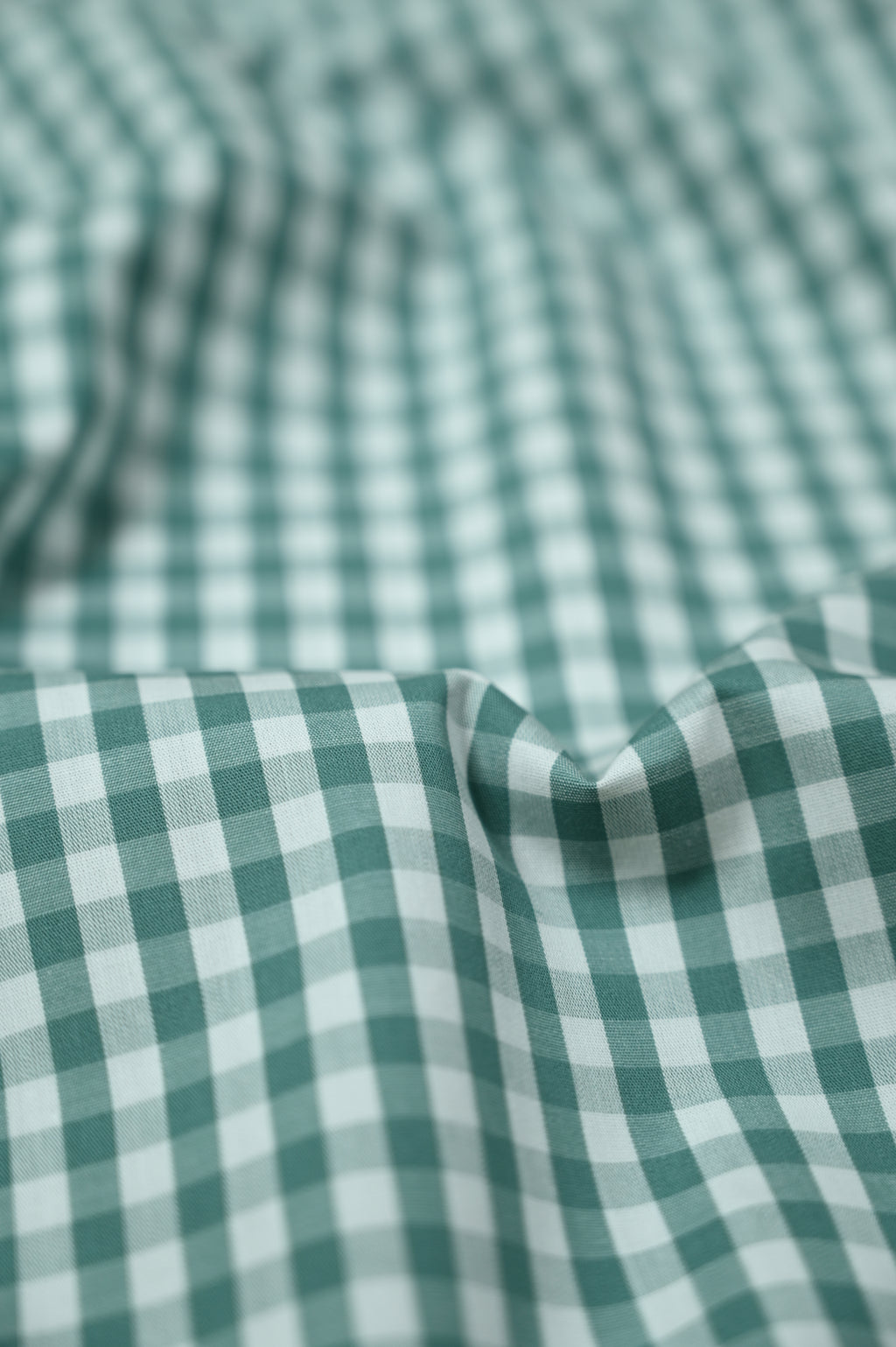 Green Gingham Check - Sprucity