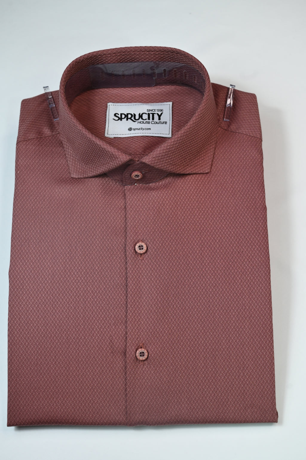Textured Wine Shirt - Sprucity