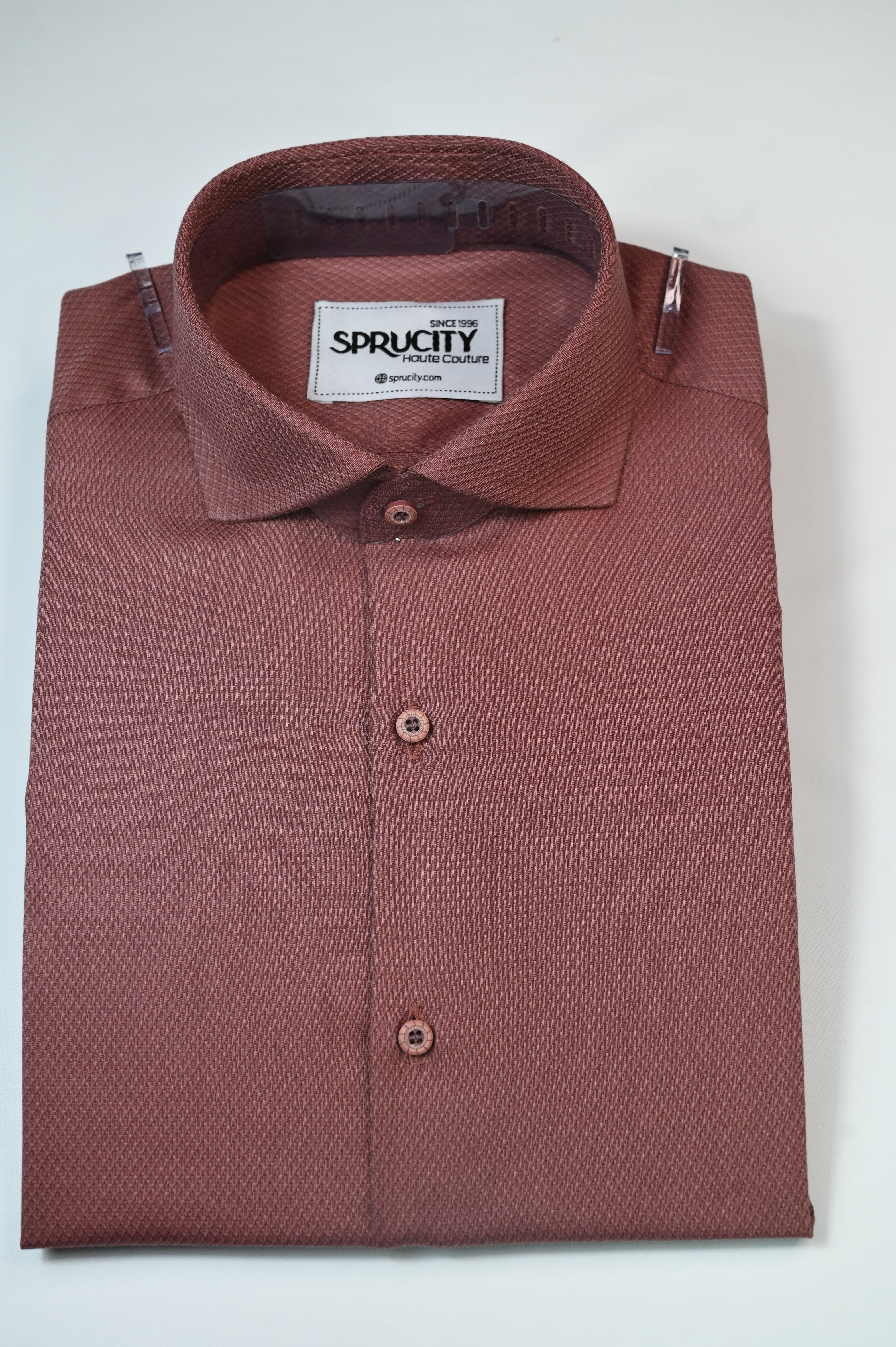 Textured Wine Shirt