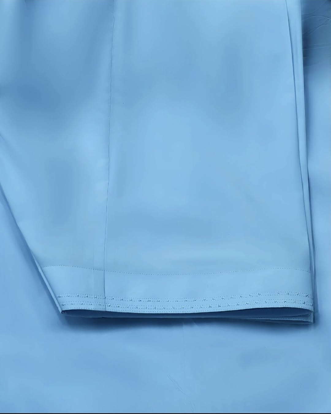 Powder Blue Kameez Shalwar - Sprucity