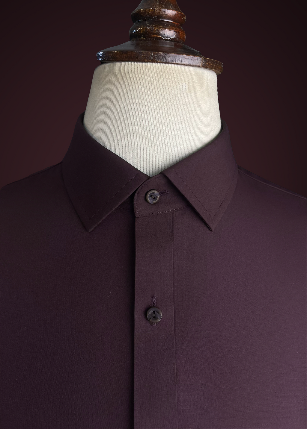 Deep Plum Purple Wash & Wear Shalwar Kameez