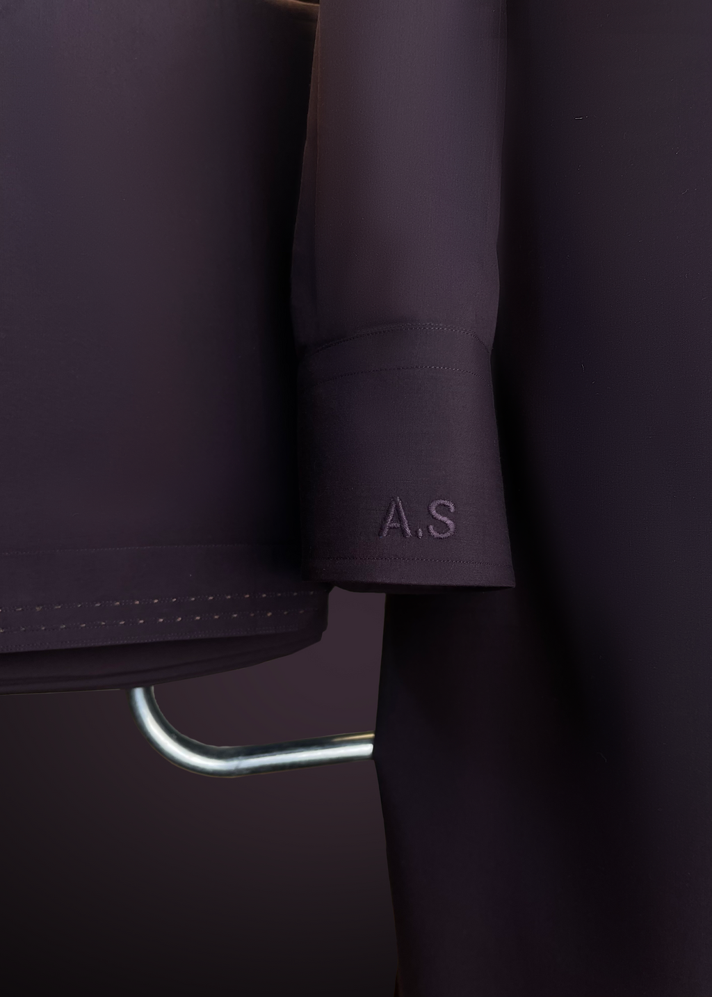 Wine Purple Wash & Wear Shalwar Kameez