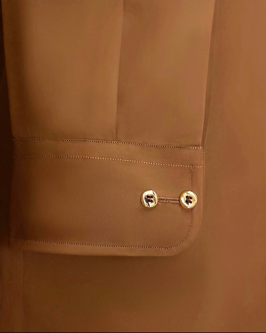 Deep Tan Shalwar Kameez - Sprucity