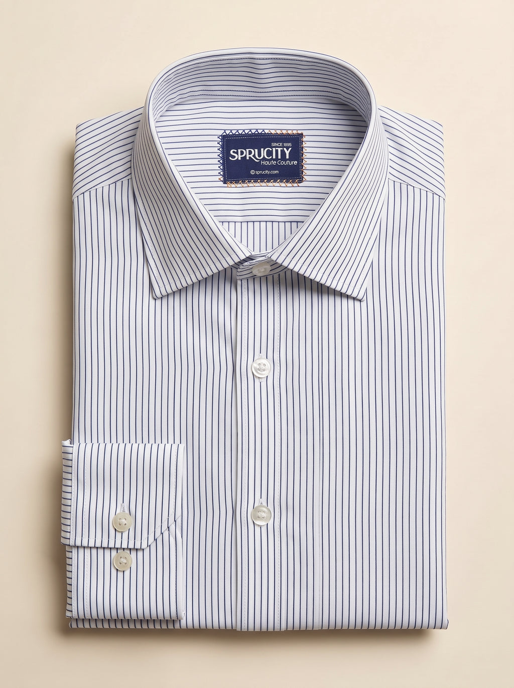 Classic Blue & White Stripe Shirt