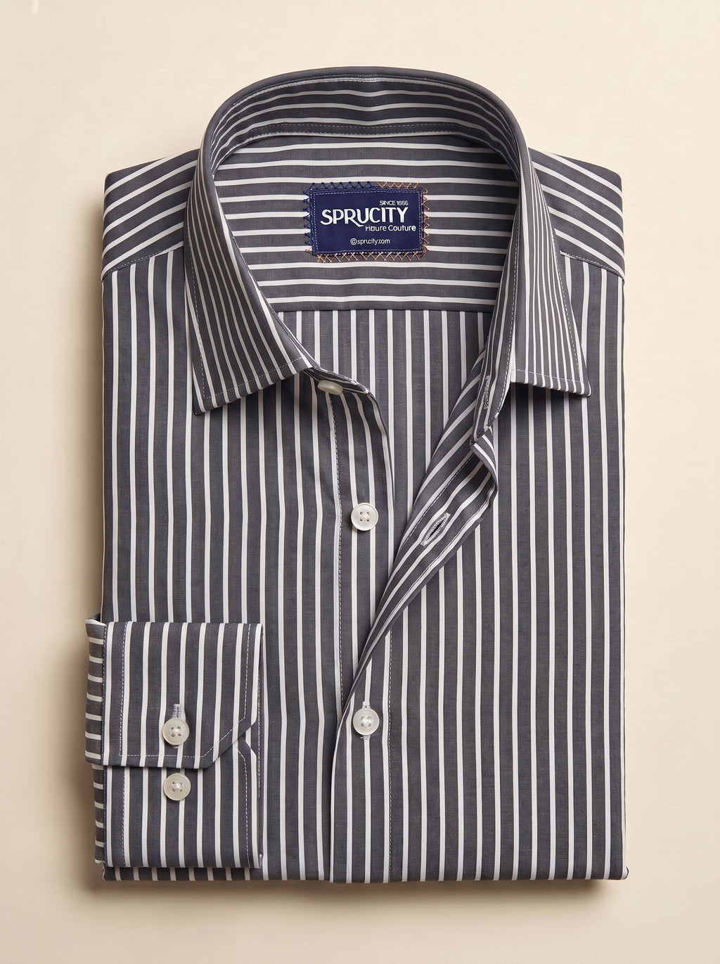 Black & White Bold Stripe Shirt