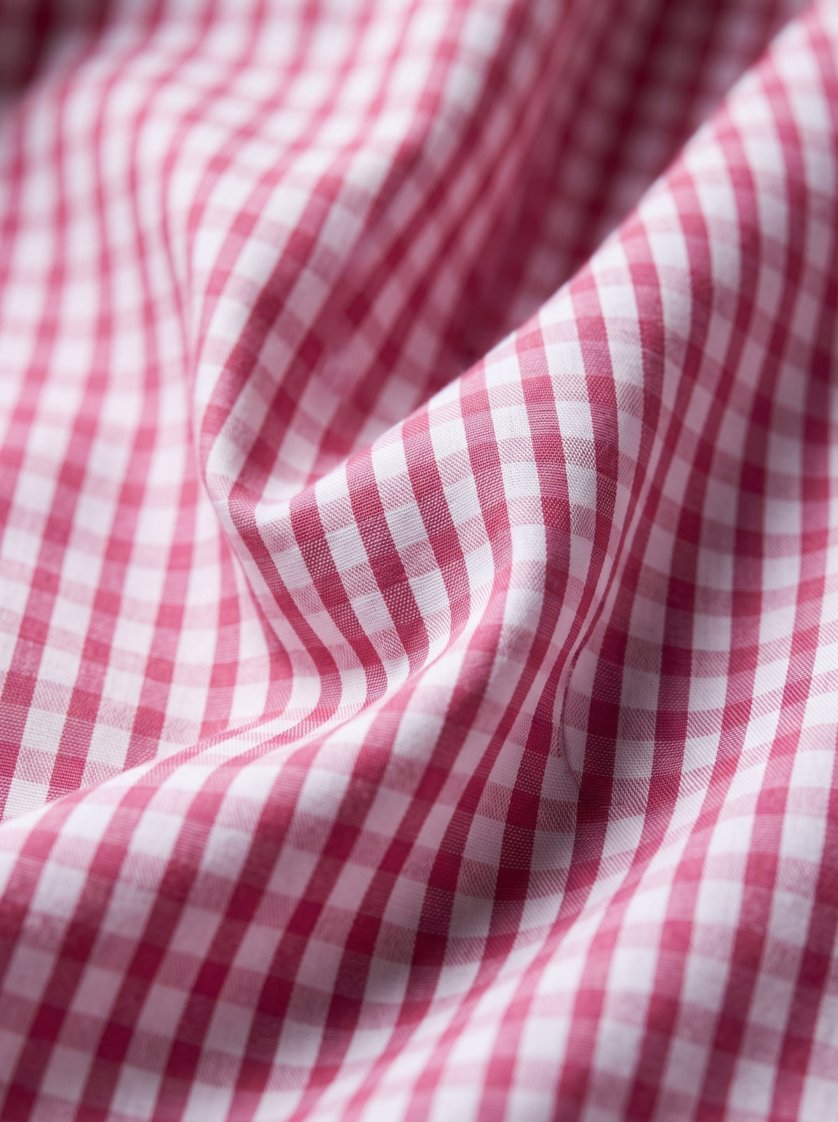 Rose Pink & White Check Shirt