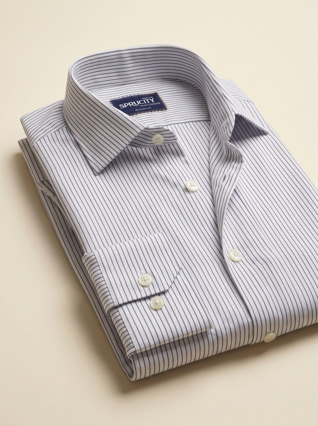 Classic Blue & White Stripe Shirt