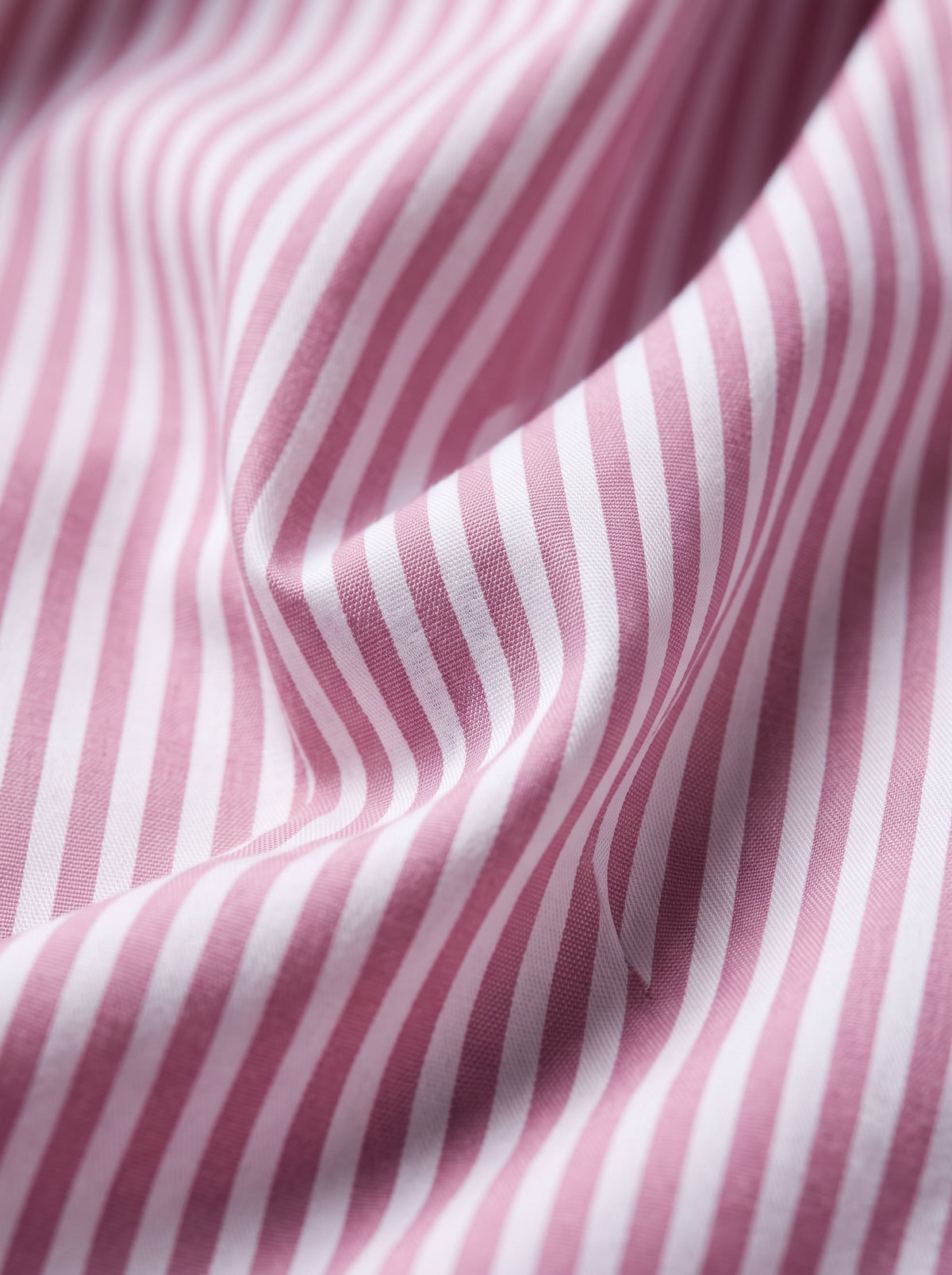 Blush Pink & White Striped Shirt